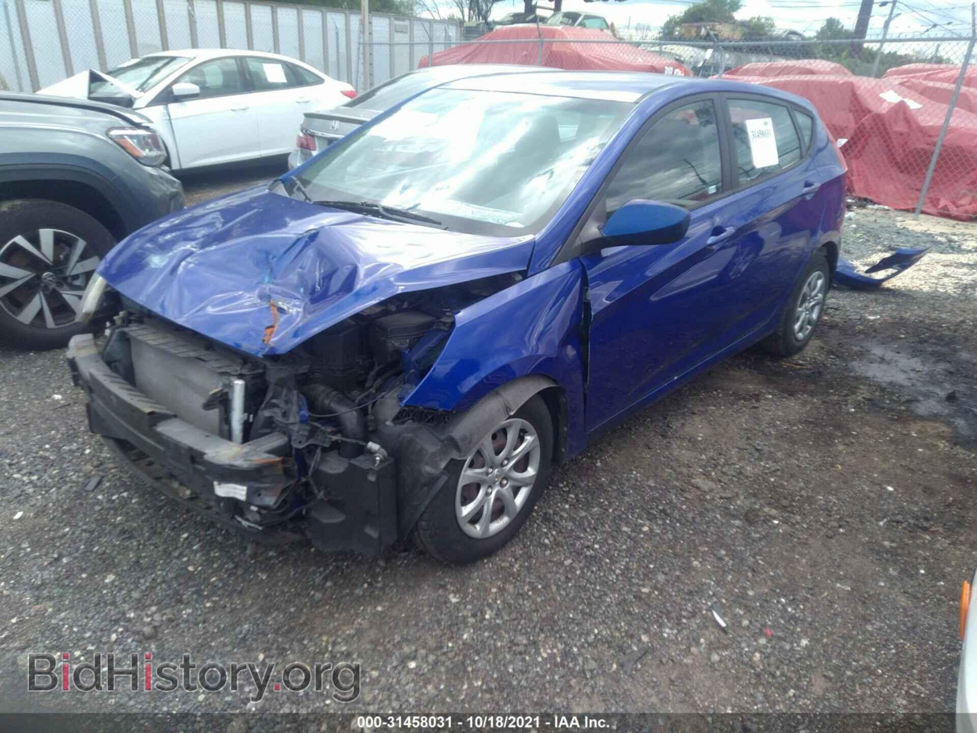 2014 HYUNDAI ACCENT - VIN: KMHCT5AE2EU147413 - Фото 2