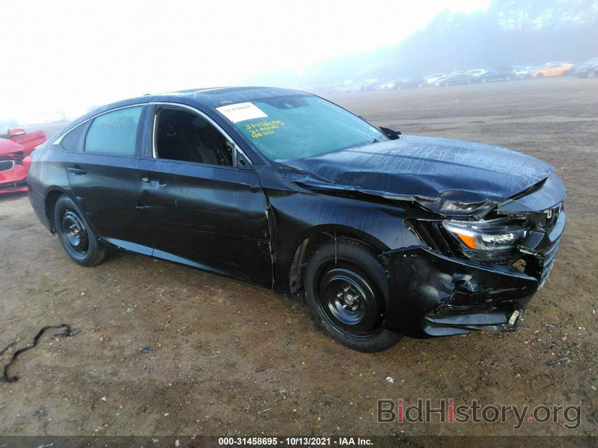 Фотография 1HGCV2F93MA017795 - HONDA ACCORD SEDAN 2021