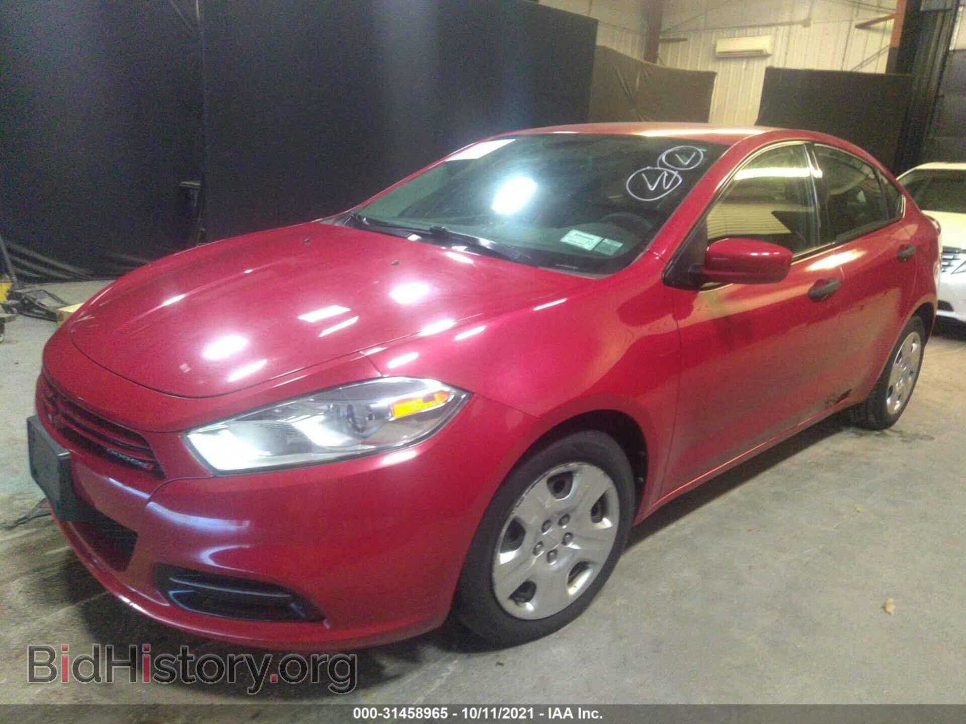 2013 DODGE DART - VIN: 1C3CDFAA2DD151209 - Фото 2
