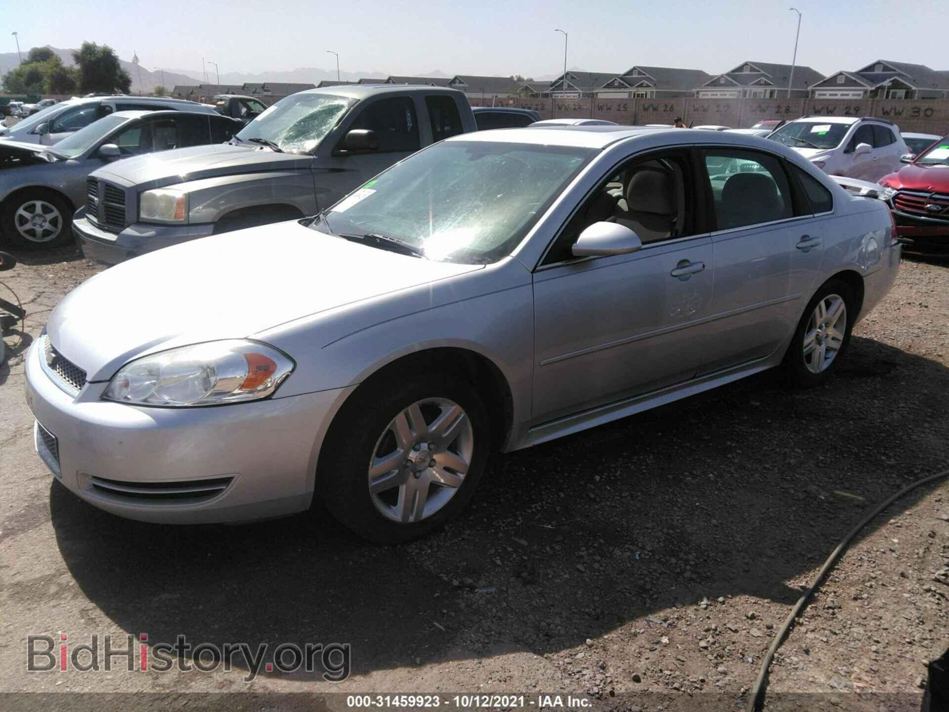 2013 CHEVROLET IMPALA - VIN: 2G1WG5E33D1200895 - Фото 2