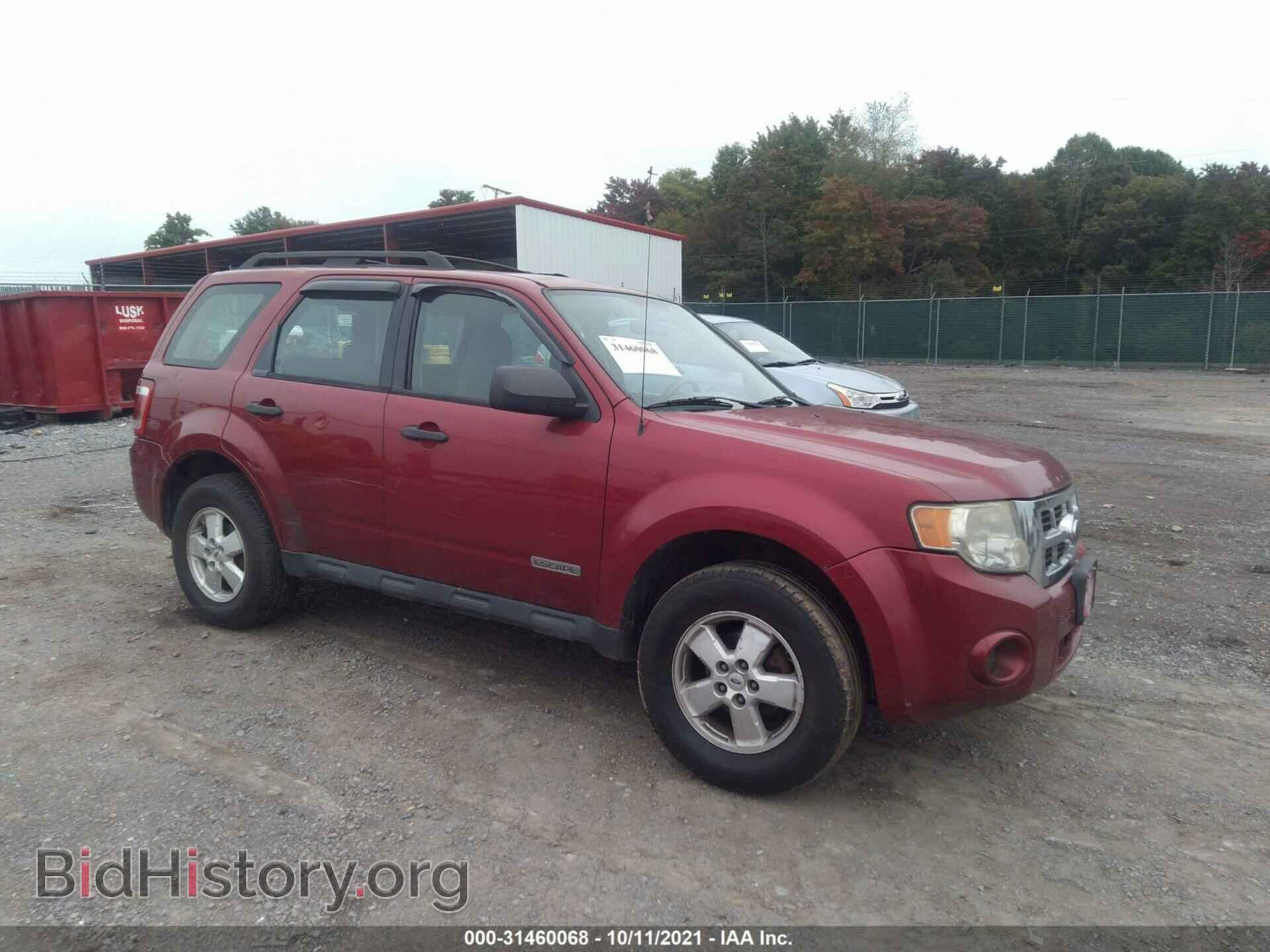 Фотография 1FMCU92Z08KA80526 - FORD ESCAPE 2008