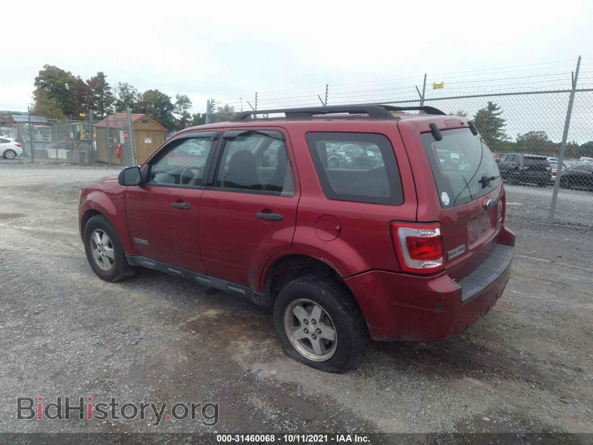 2008 FORD ESCAPE - VIN: 1FMCU92Z08KA80526 - Фото 3