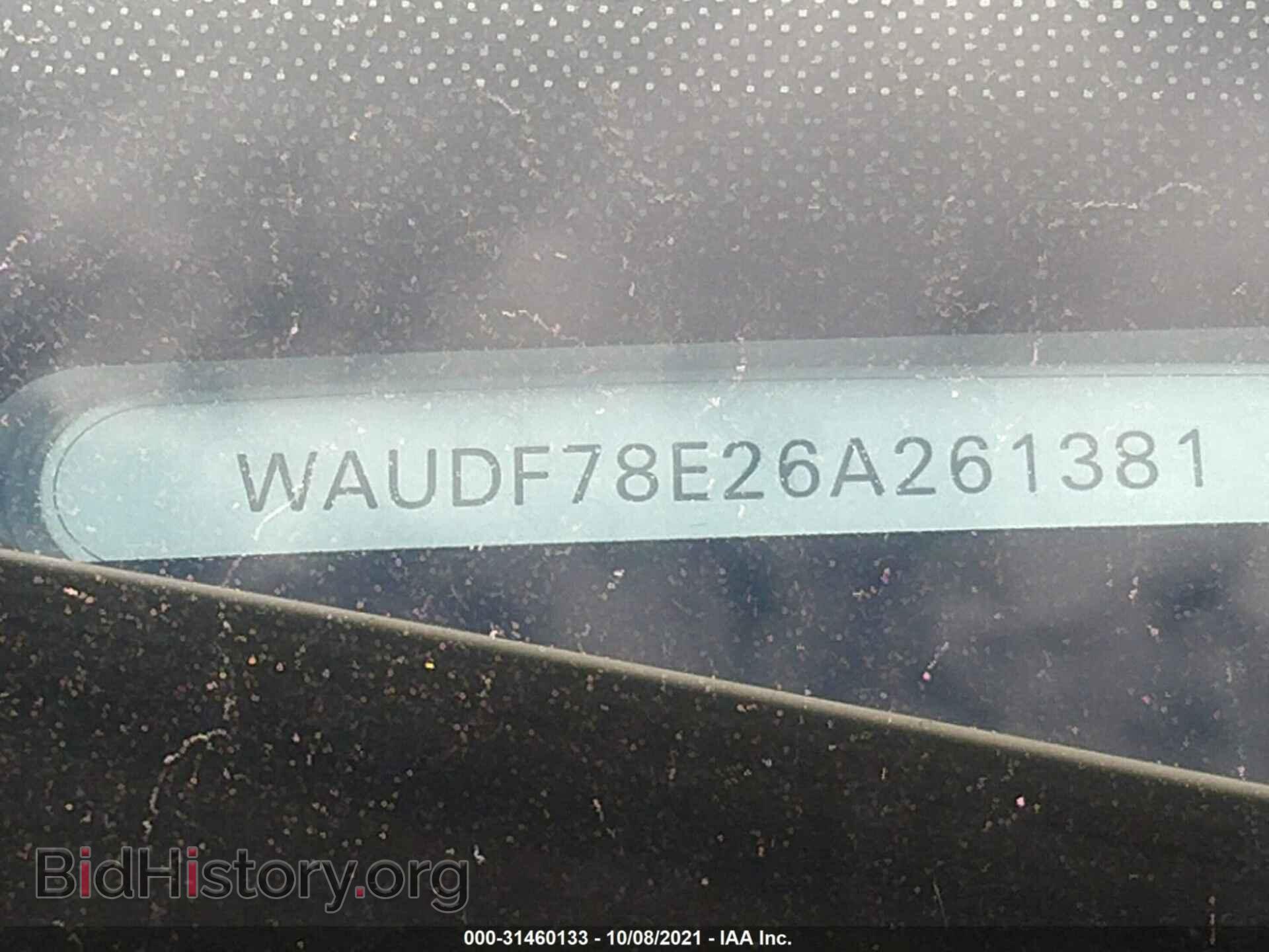 2006 AUDI A4 - VIN: WAUDF78E26A261381 - Photo 9
