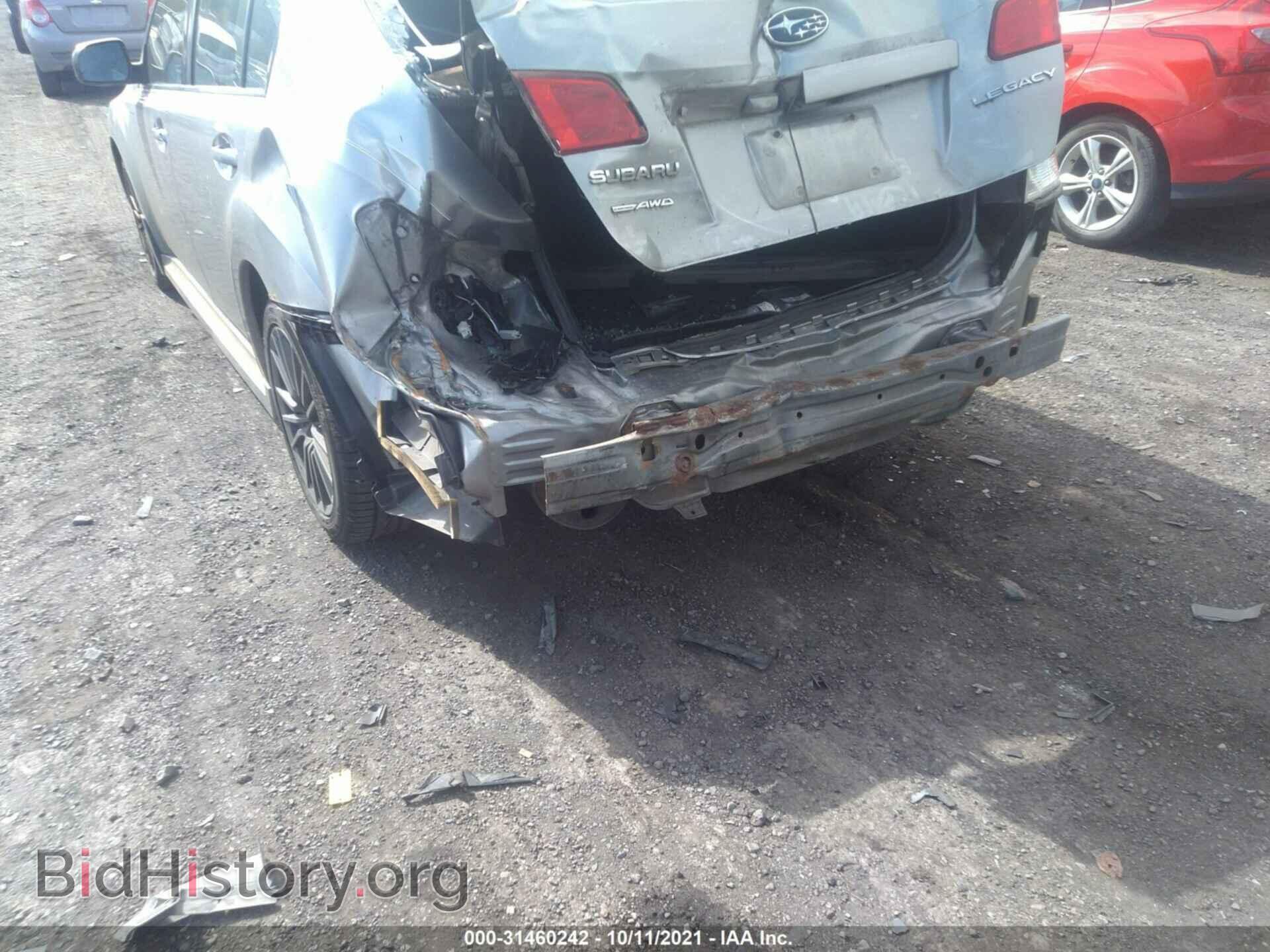2010 SUBARU LEGACY - VIN: 4S3BMBA65A3210492 - Фото 6