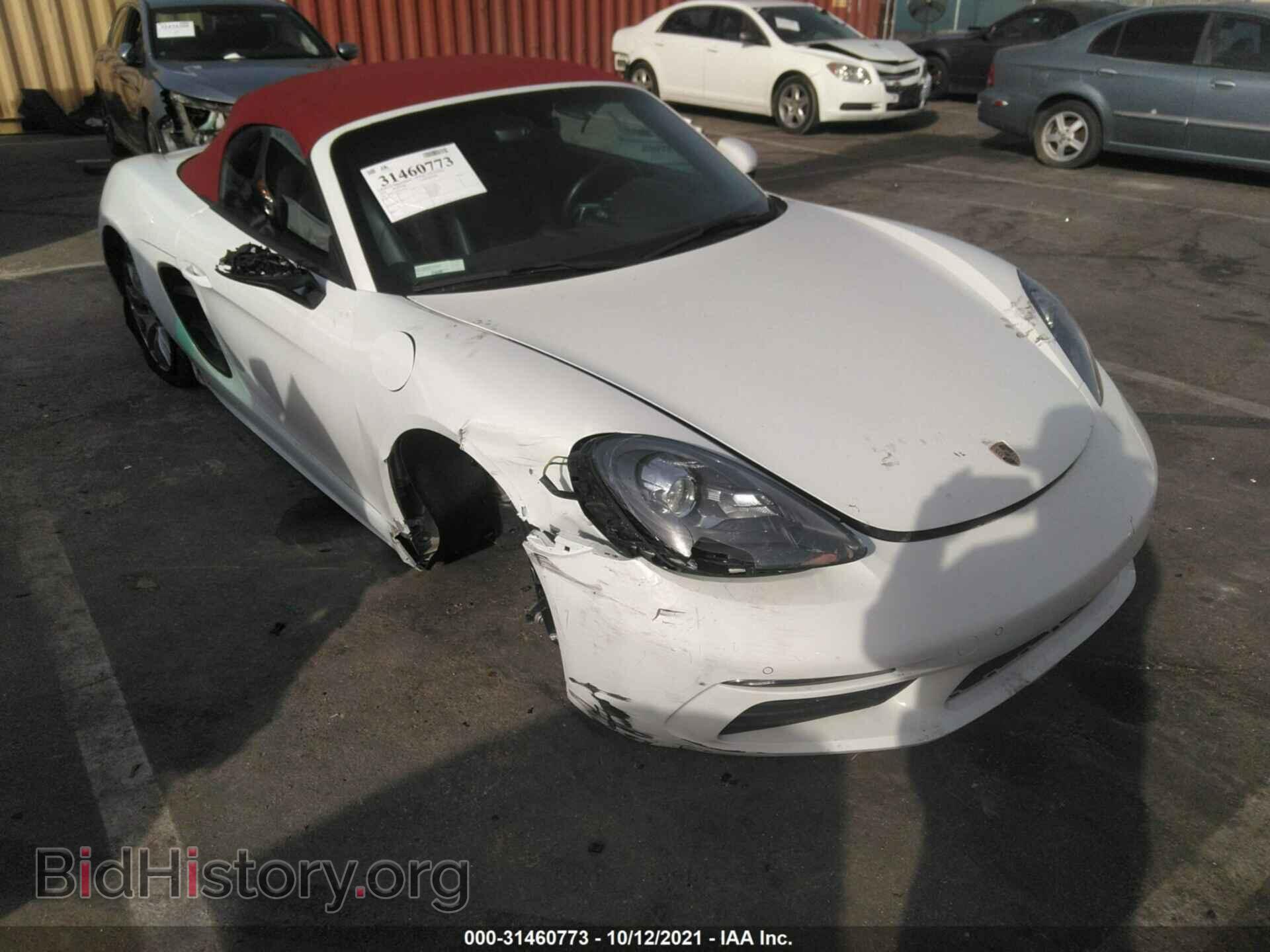 Photo WP0CA2A83JS210320 - PORSCHE 718 BOXSTER 2018