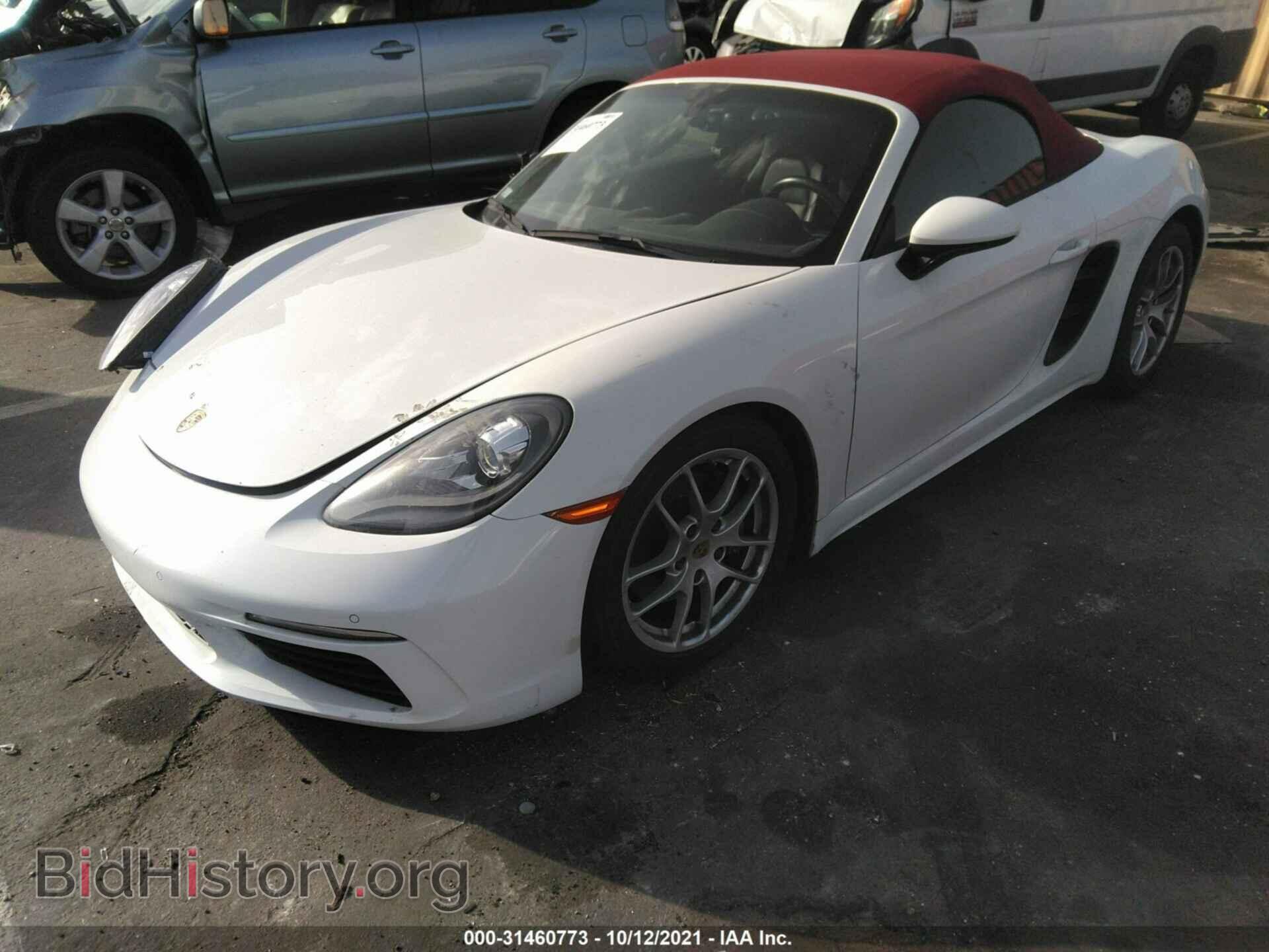 2018 PORSCHE 718 BOXSTER - VIN: WP0CA2A83JS210320 - Фото 2