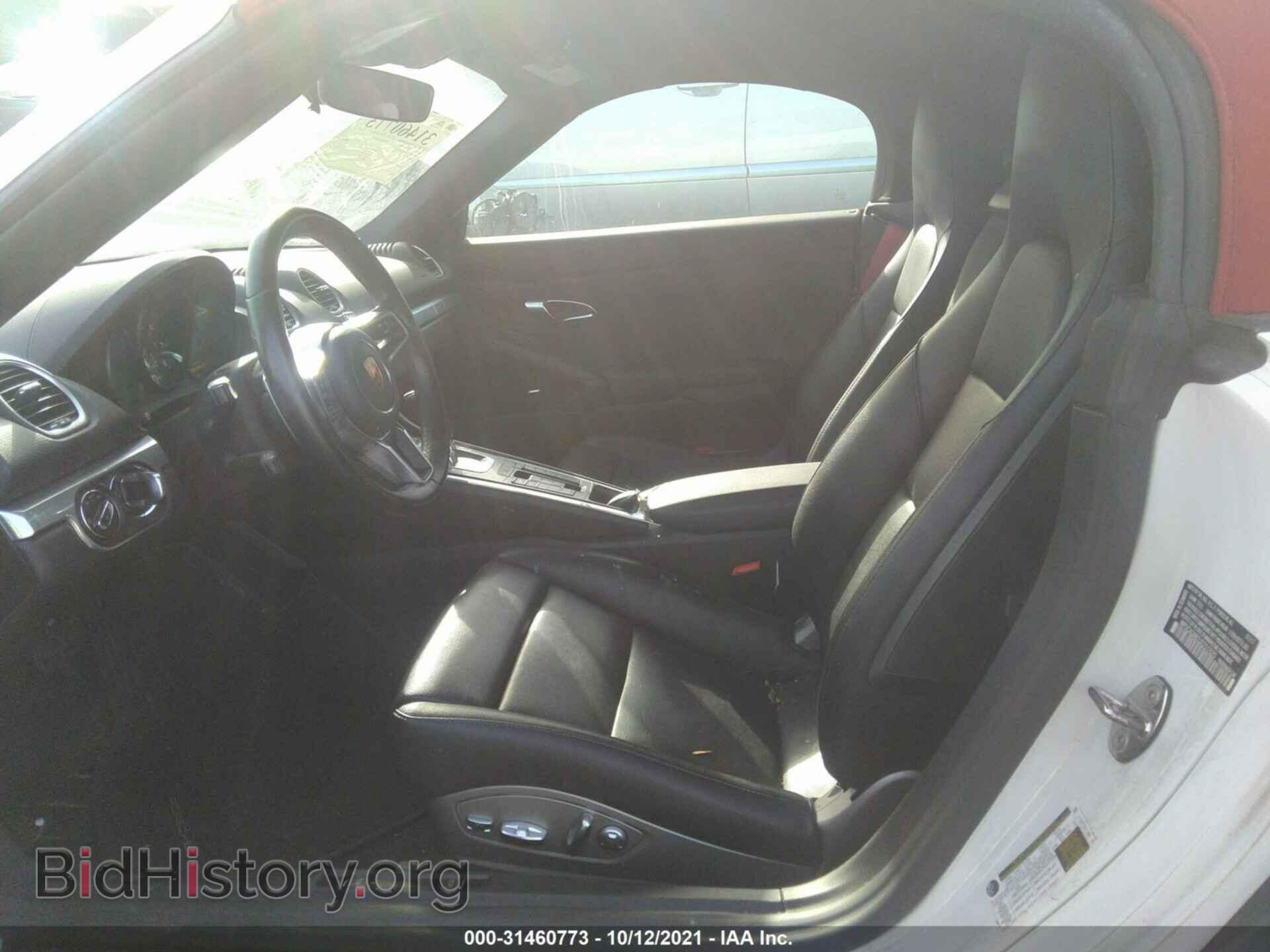 2018 PORSCHE 718 BOXSTER - VIN: WP0CA2A83JS210320 - Фото 8