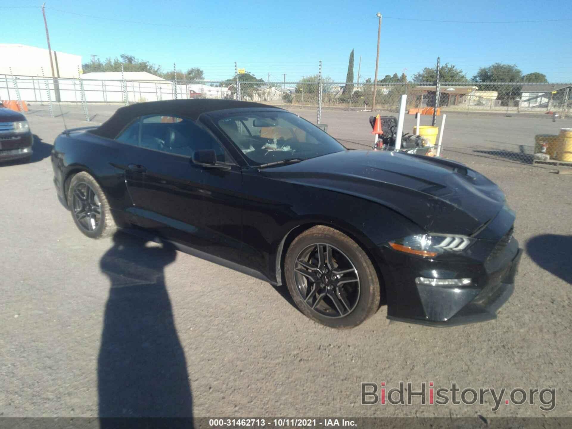 Photo 1FATP8UH1L5125366 - FORD MUSTANG 2020