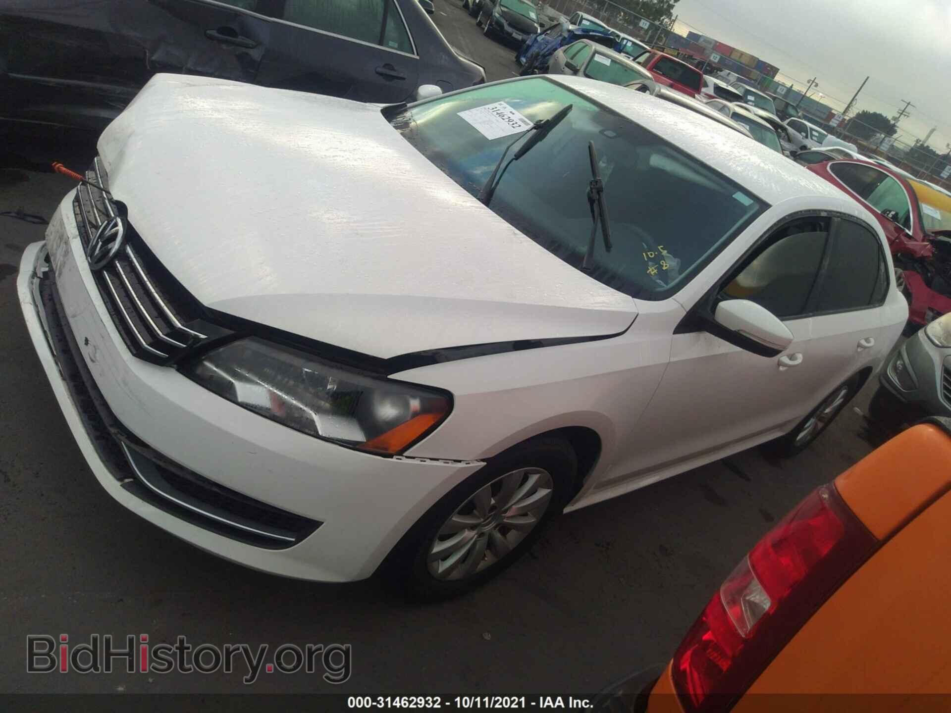 2013 VOLKSWAGEN PASSAT - VIN: 1VWAH7A35DC007770 - Фото 2