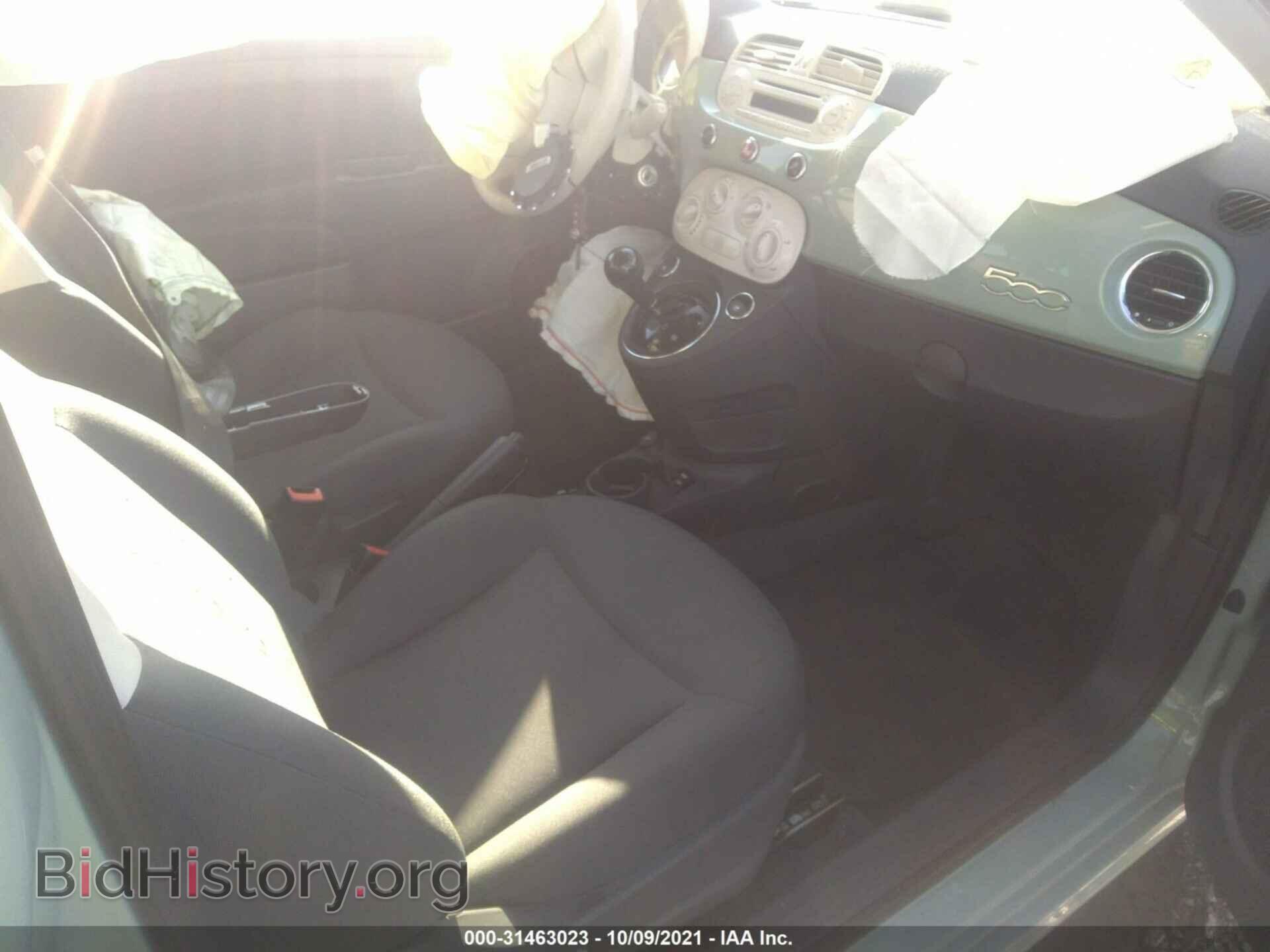 2015 FIAT 500 - VIN: 3C3CFFAR3FT500164 - Фото 5