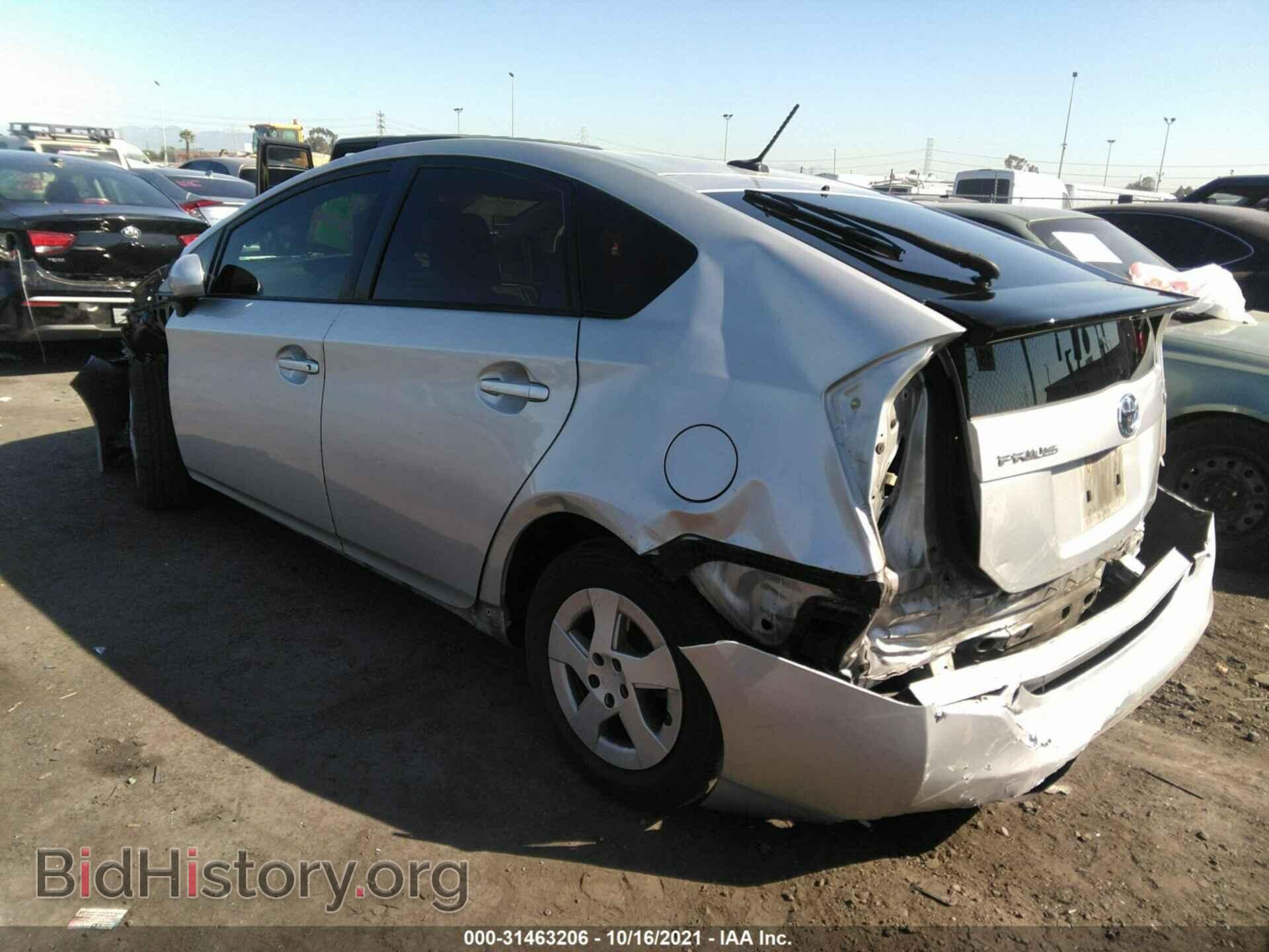 2011 TOYOTA PRIUS - VIN: JTDKN3DU6B1379110 - Фото 3