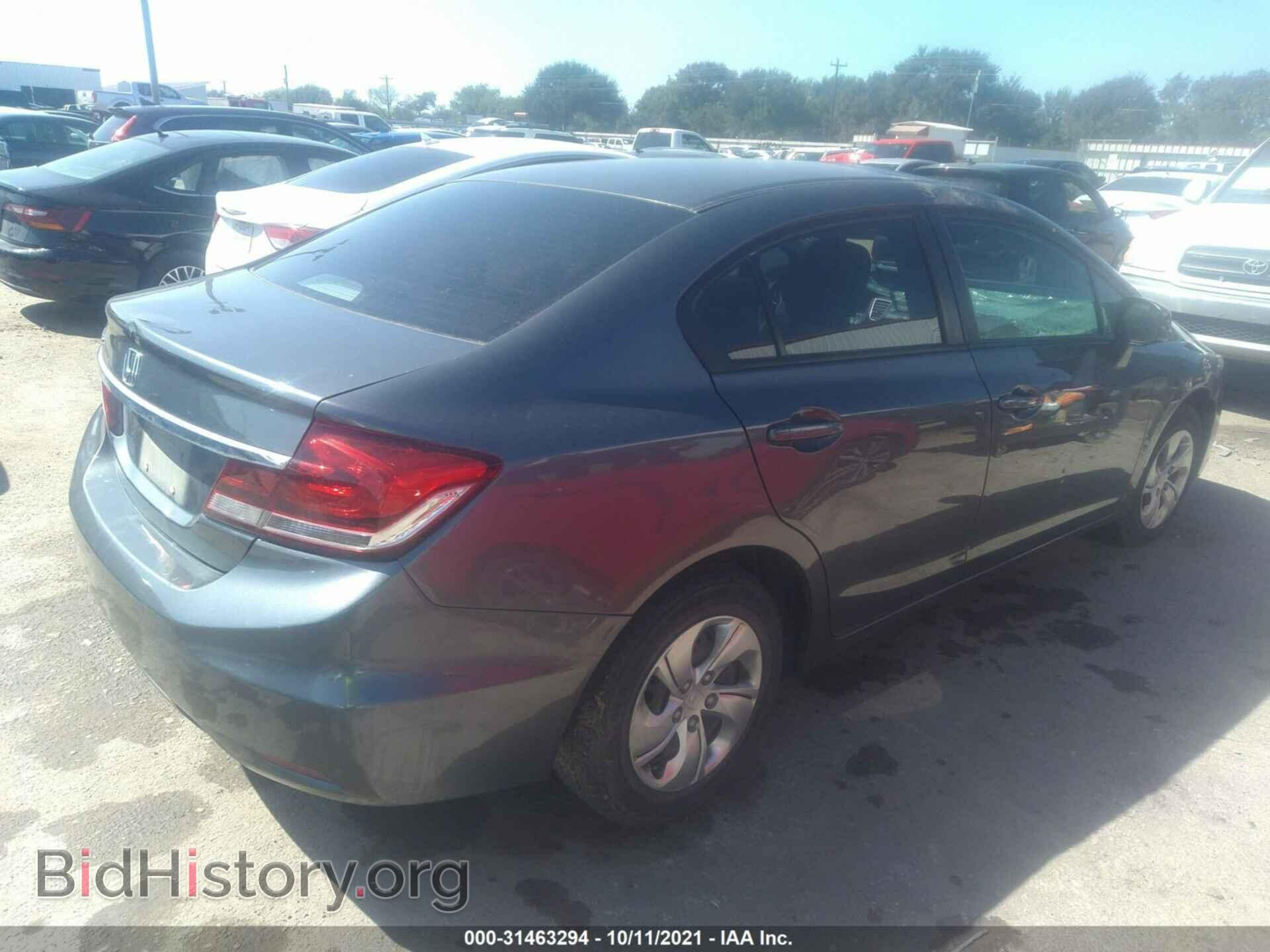2013 HONDA CIVIC SDN - VIN: 2HGFB2F58DH547197 - Фото 4