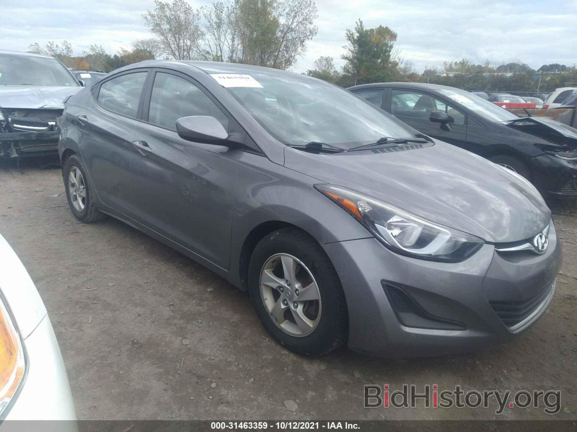 Photo 5NPDH4AE7EH523053 - HYUNDAI ELANTRA 2014