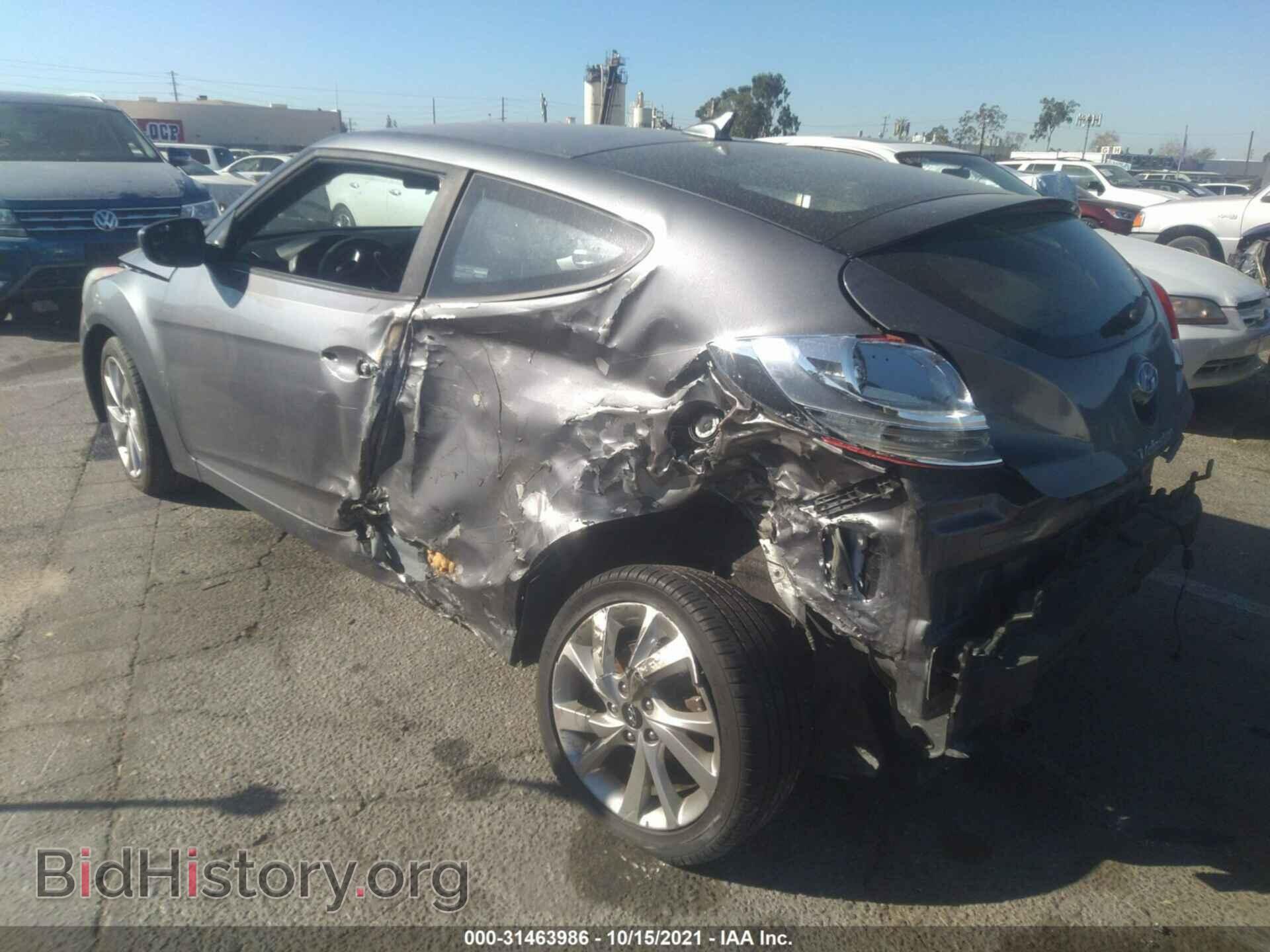 2016 HYUNDAI VELOSTER - VIN: KMHTC6AD9GU299530 - Фото 3