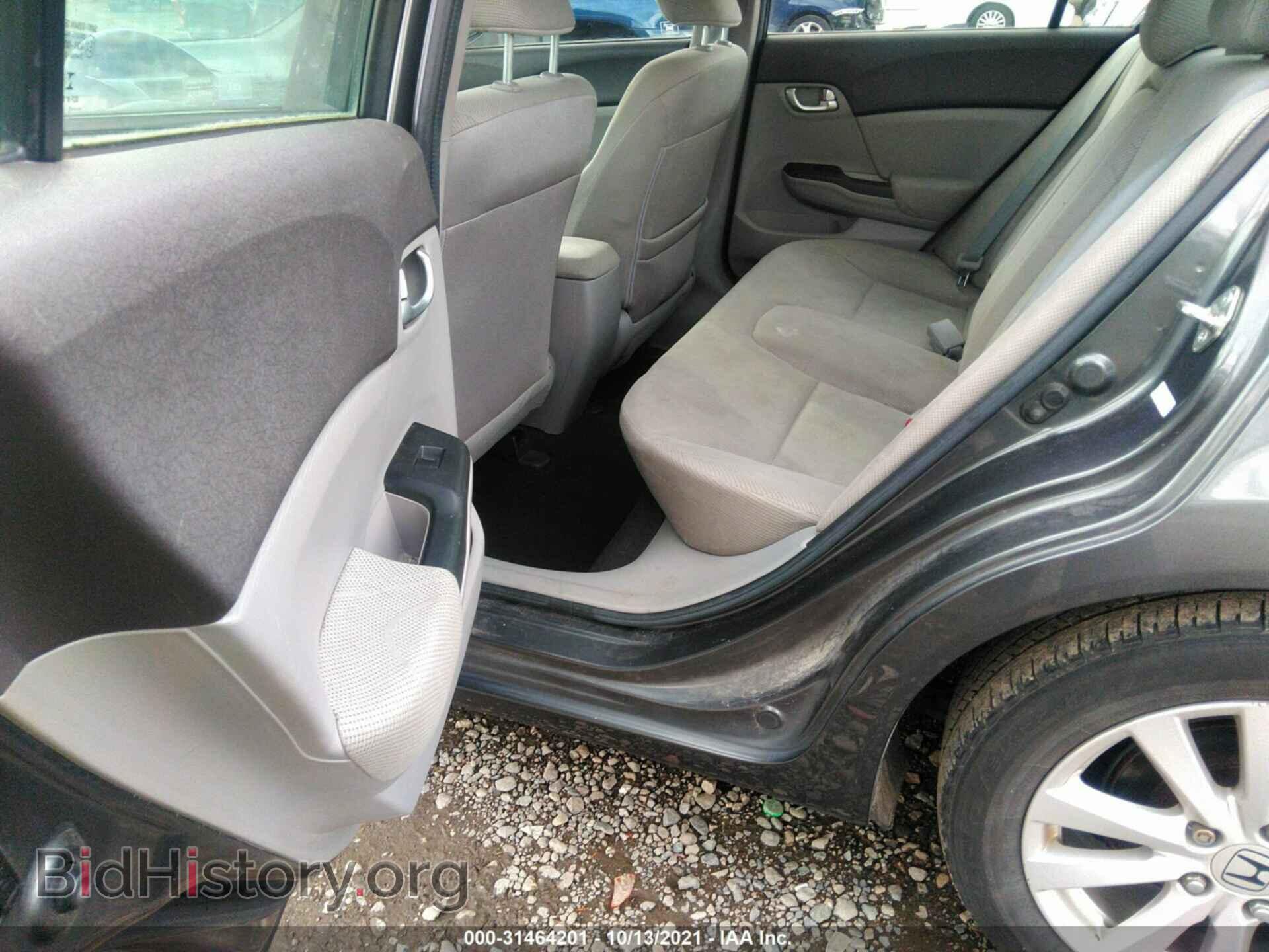 2012 HONDA CIVIC SDN - VIN: 2HGFB2F85CH573281 - Фото 8