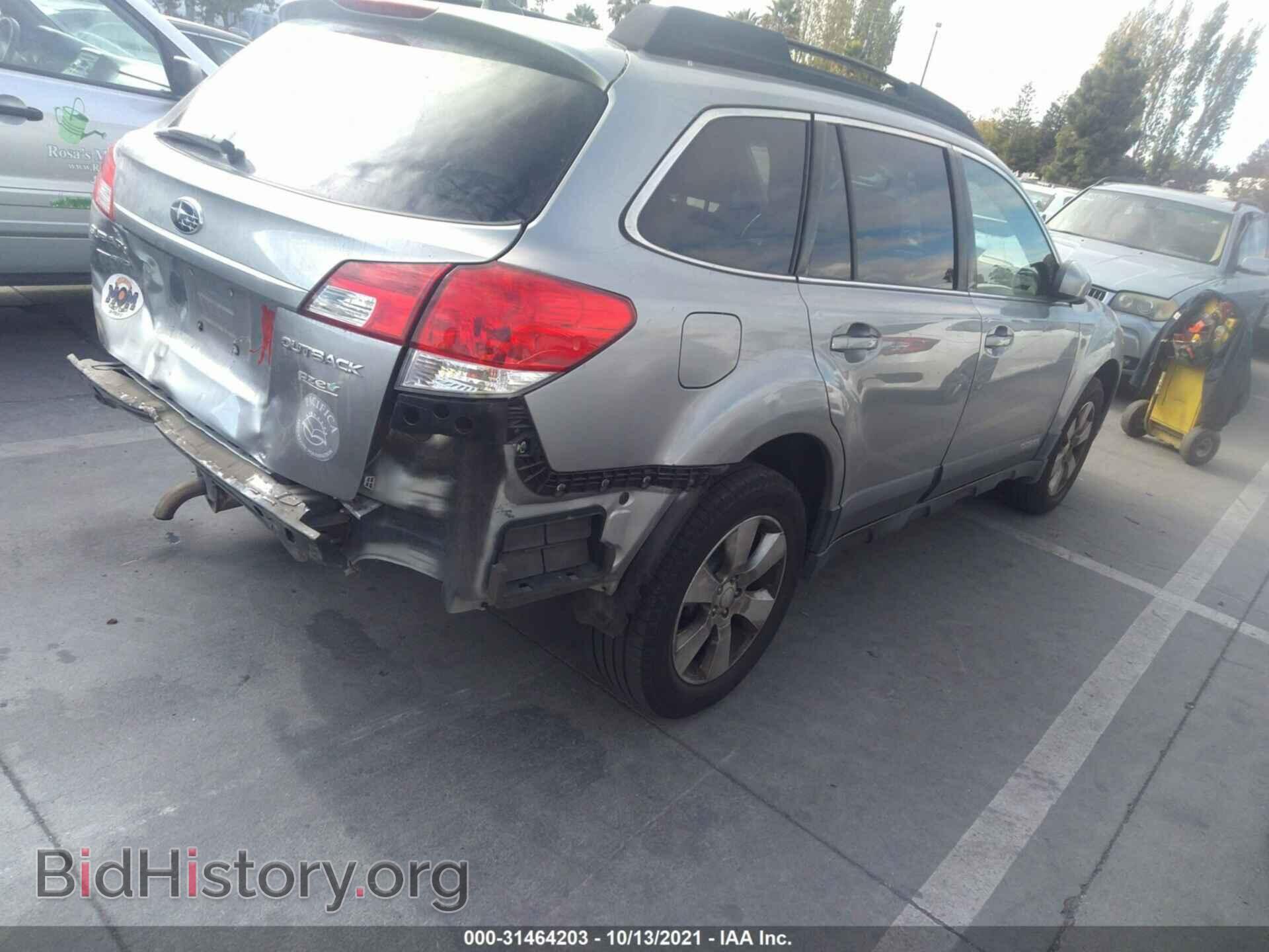 2011 SUBARU OUTBACK - VIN: 4S4BRBHC7B3347900 - Фото 4