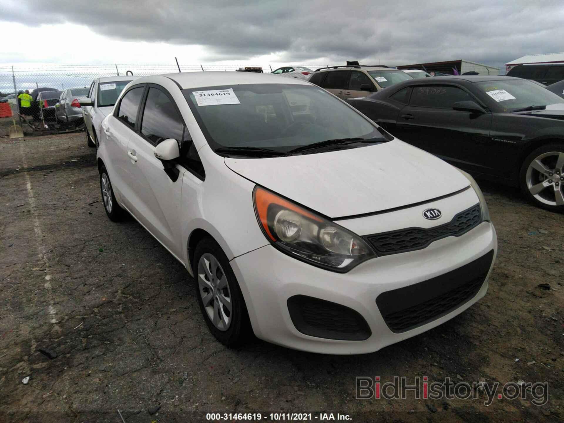 Photo KNADM5A36C6017606 - KIA RIO 2012