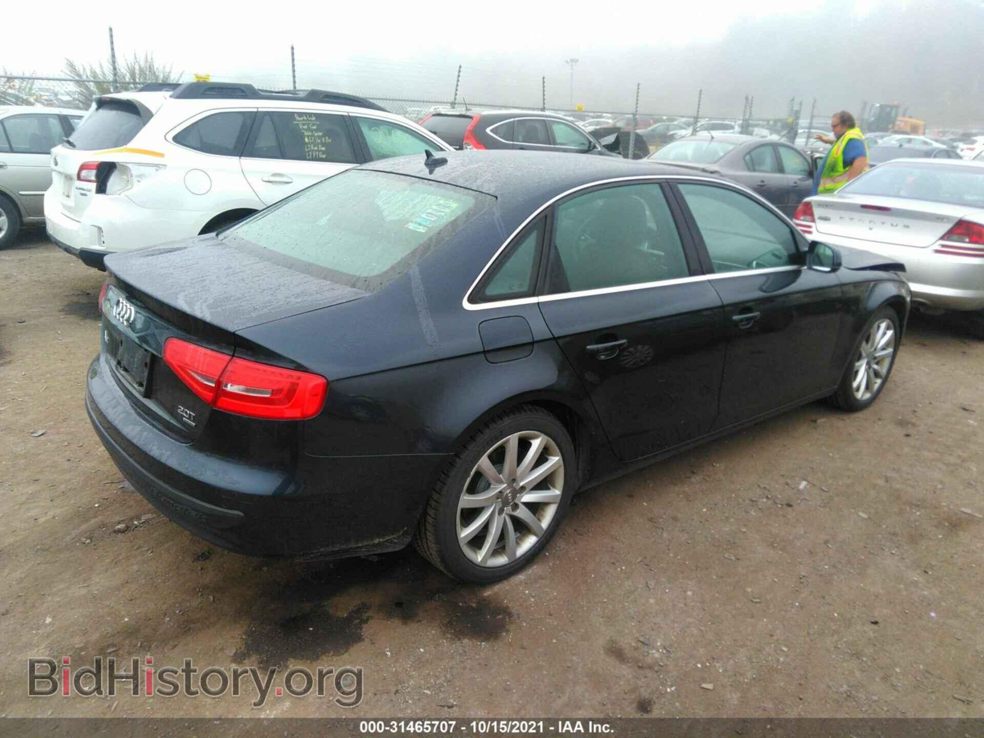 2013 AUDI A4 - VIN: WAUHFAFL6DA173074 - Фото 4