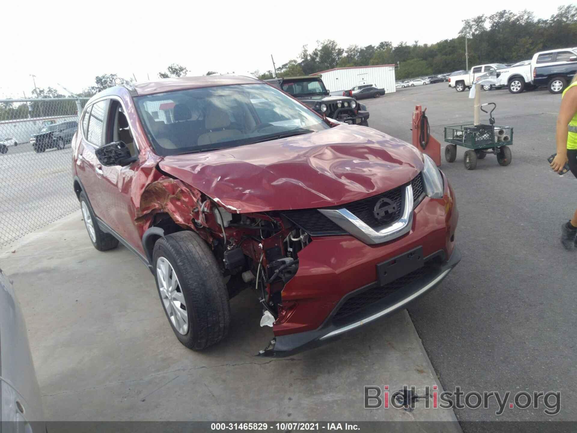 Photo KNMAT2MT5GP626933 - NISSAN ROGUE 2016