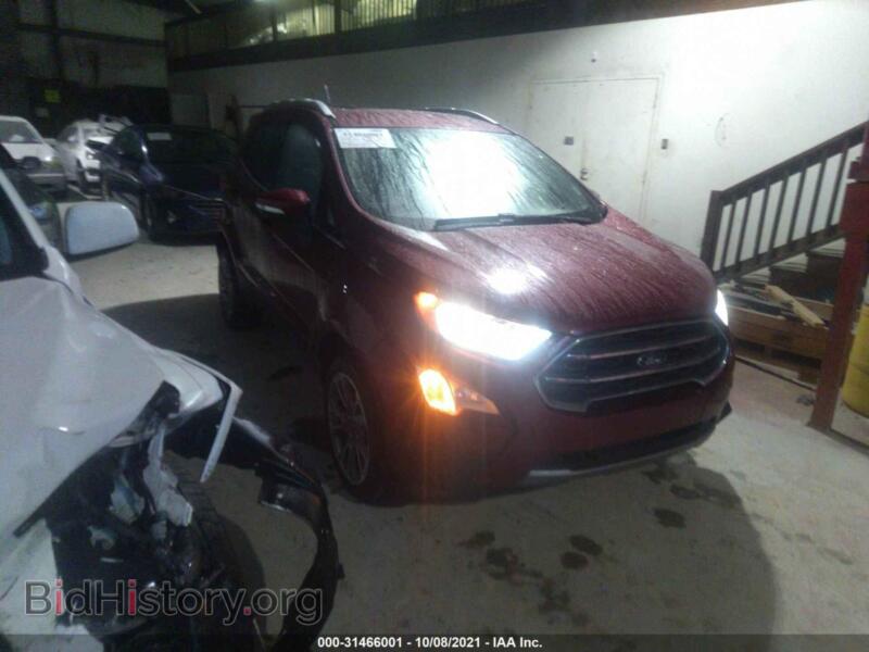 2021 Ford ECOSPORT Titanium (VIN MAJ6S3KL0MC411728) — фото 1 из 11, IAAI, повреждение: передняя часть