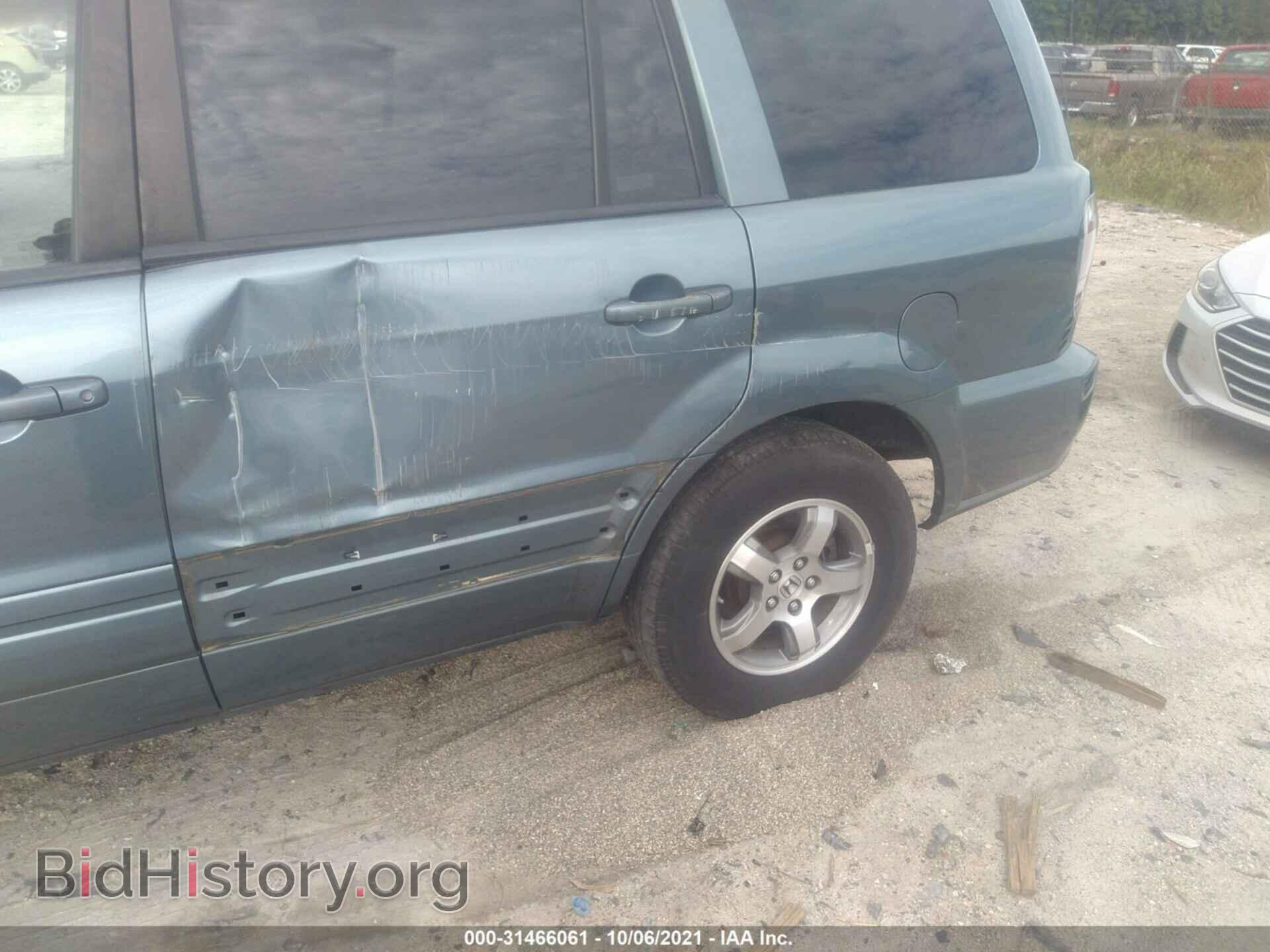 2006 HONDA PILOT - VIN: 5FNYF28526B004946 - Фото 6