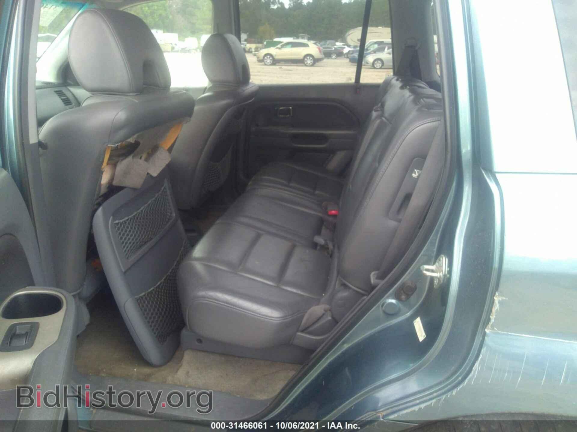 2006 HONDA PILOT - VIN: 5FNYF28526B004946 - Фото 8