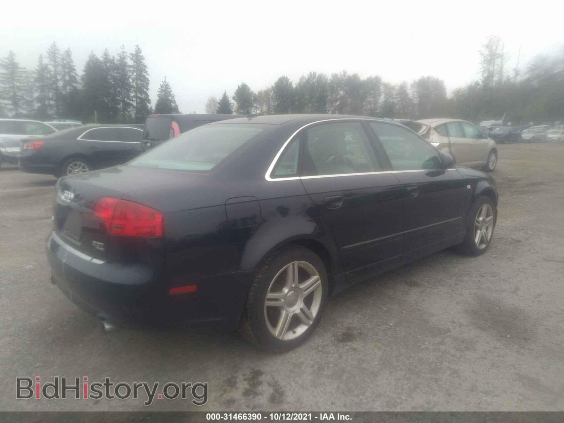 2007 AUDI A4 - VIN: WAUDF78E47A032069 - Photo 4