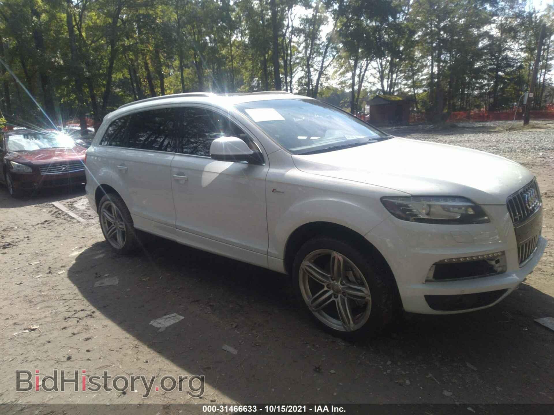 Photo WA1DGAFE8DD005509 - AUDI Q7 2013