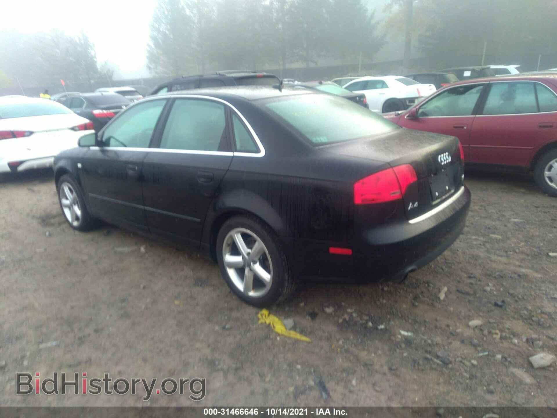 2007 AUDI A4 - VIN: WAUDH78E07A085152 - Фото 3