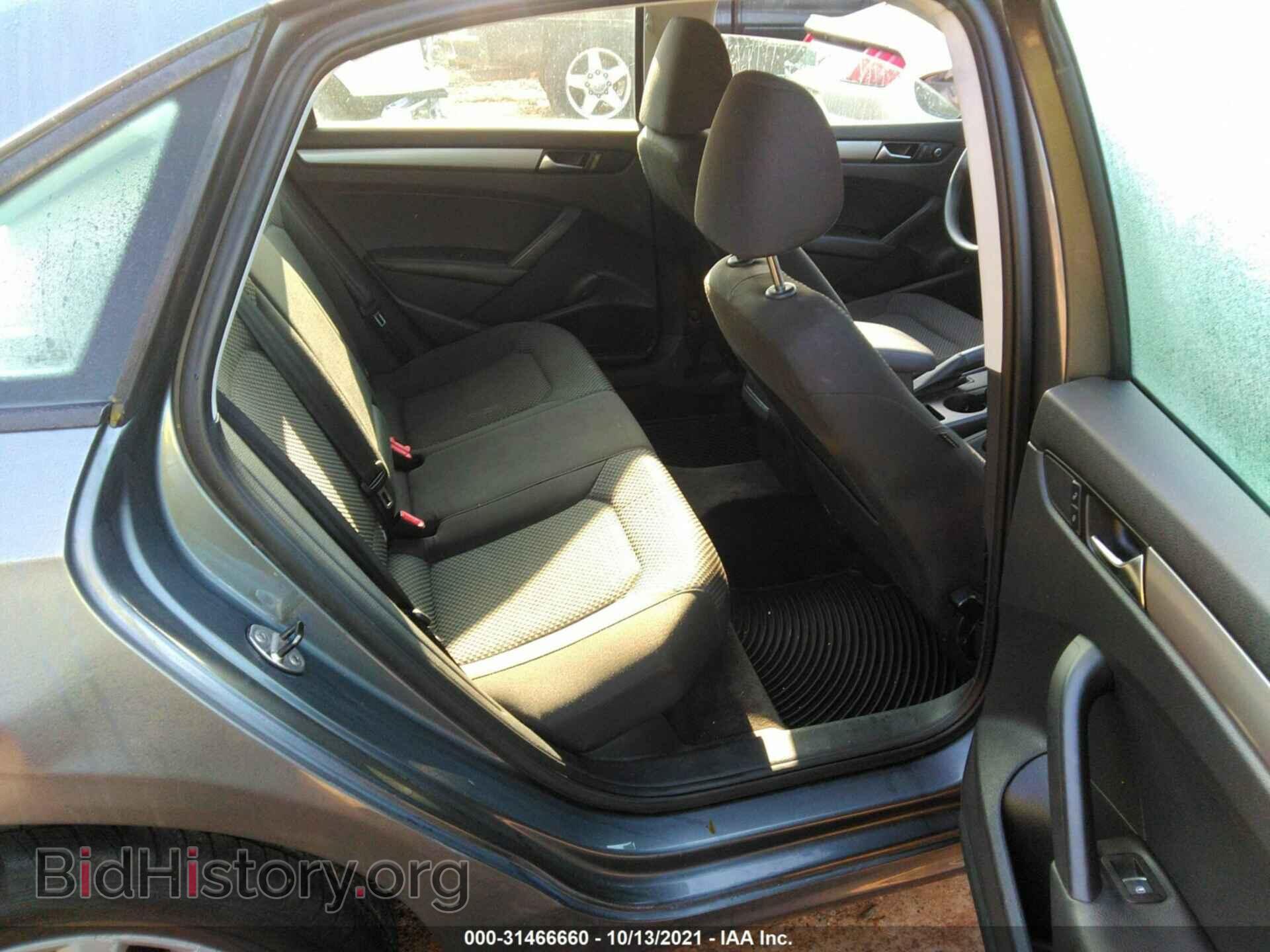 2012 VOLKSWAGEN PASSAT - VIN: 1VWAH7A32CC030082 - Фото 8