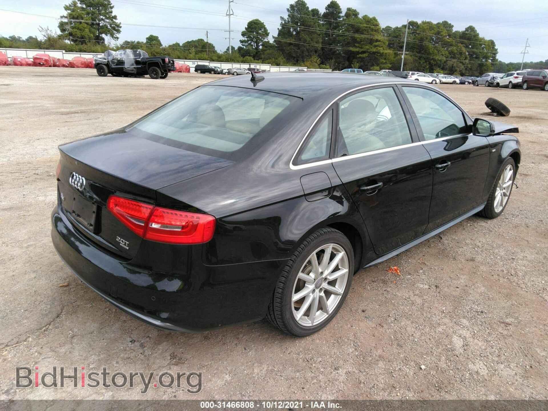 2014 AUDI A4 - VIN: WAUFFAFL1EN009801 - Фото 4