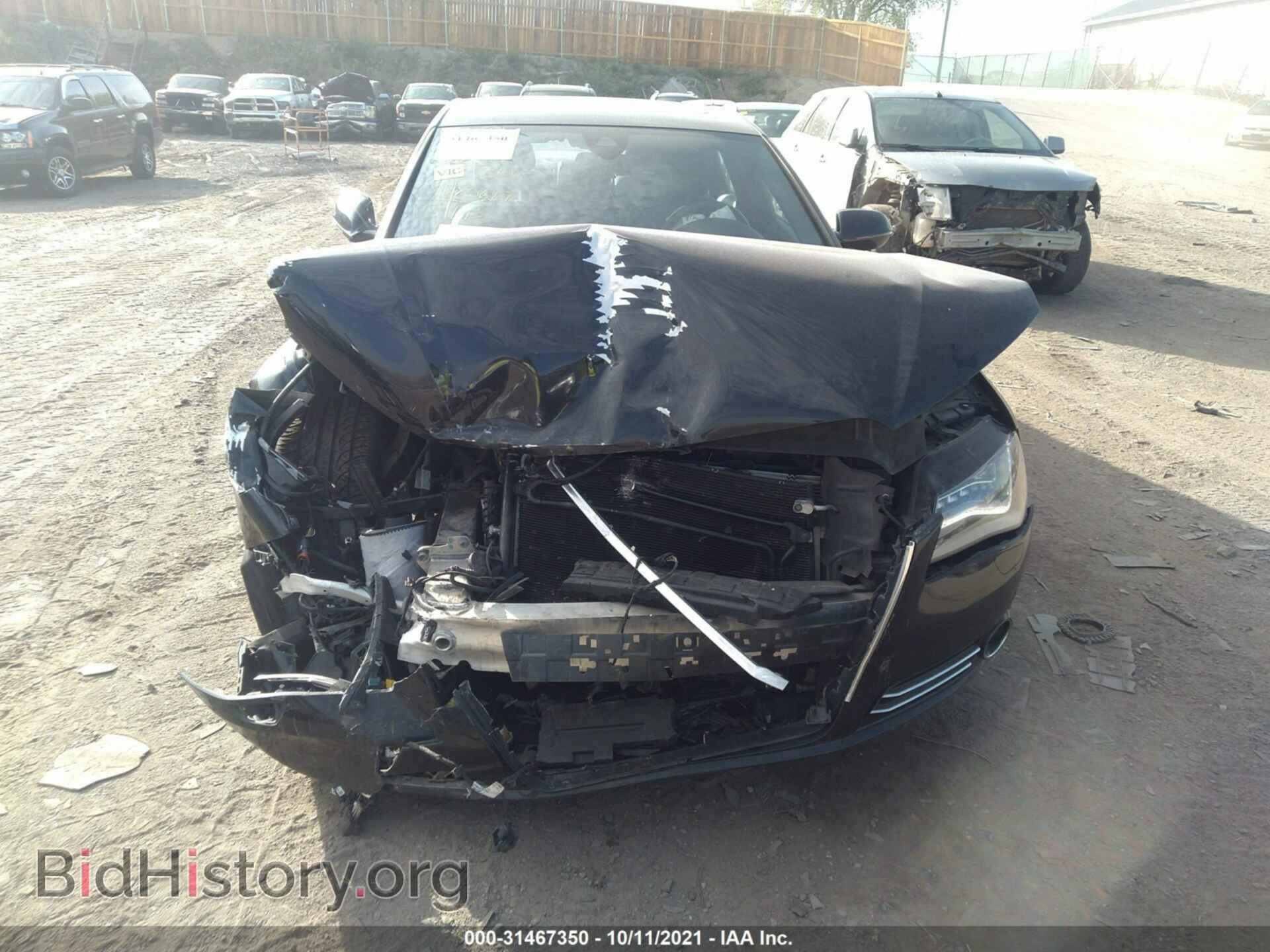 2013 AUDI A8 - VIN: WAUAGAFD1DN016276 - Фото 6