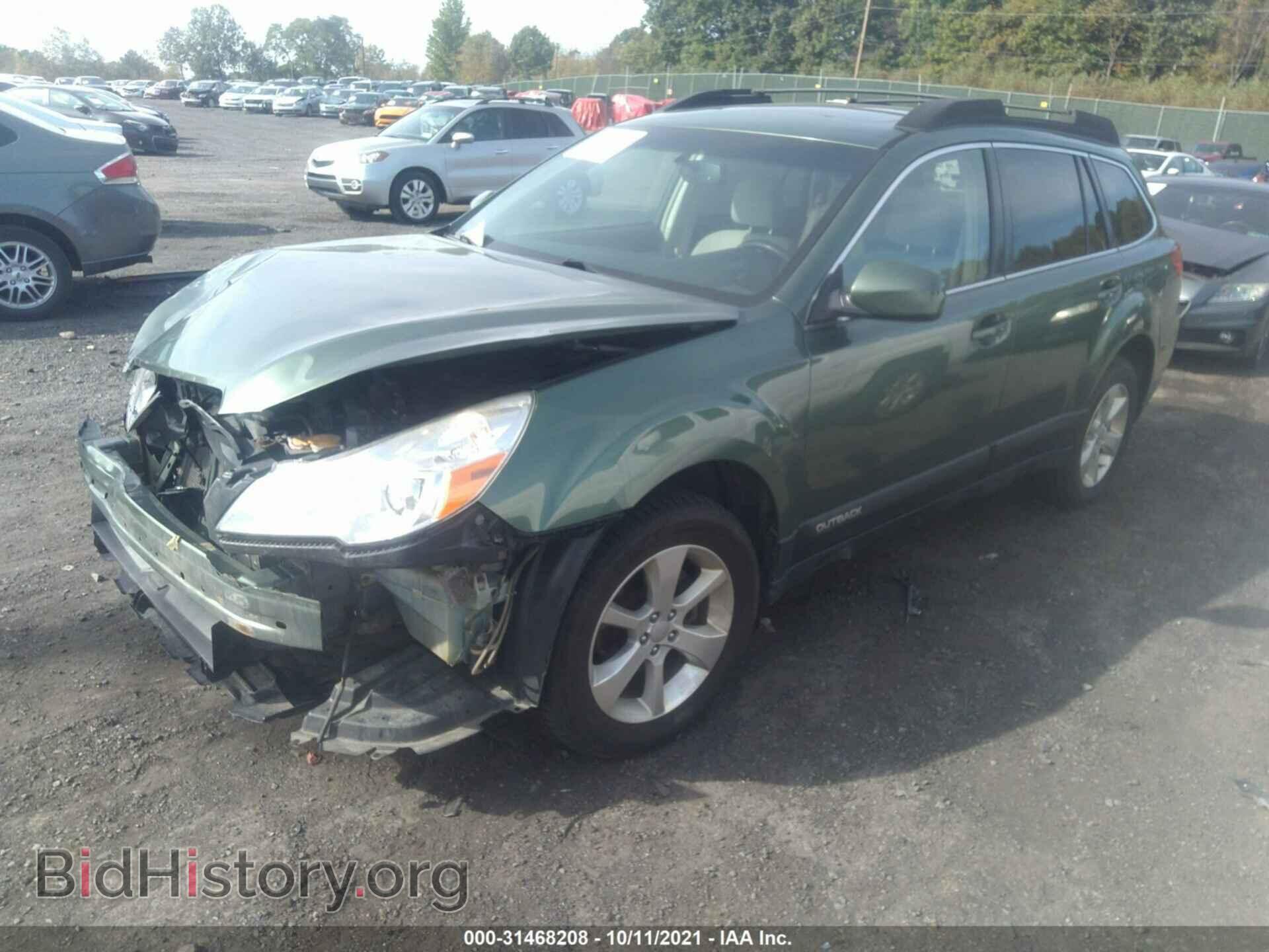 2013 SUBARU OUTBACK - VIN: 4S4BRBGCXD3296347 - Фото 2