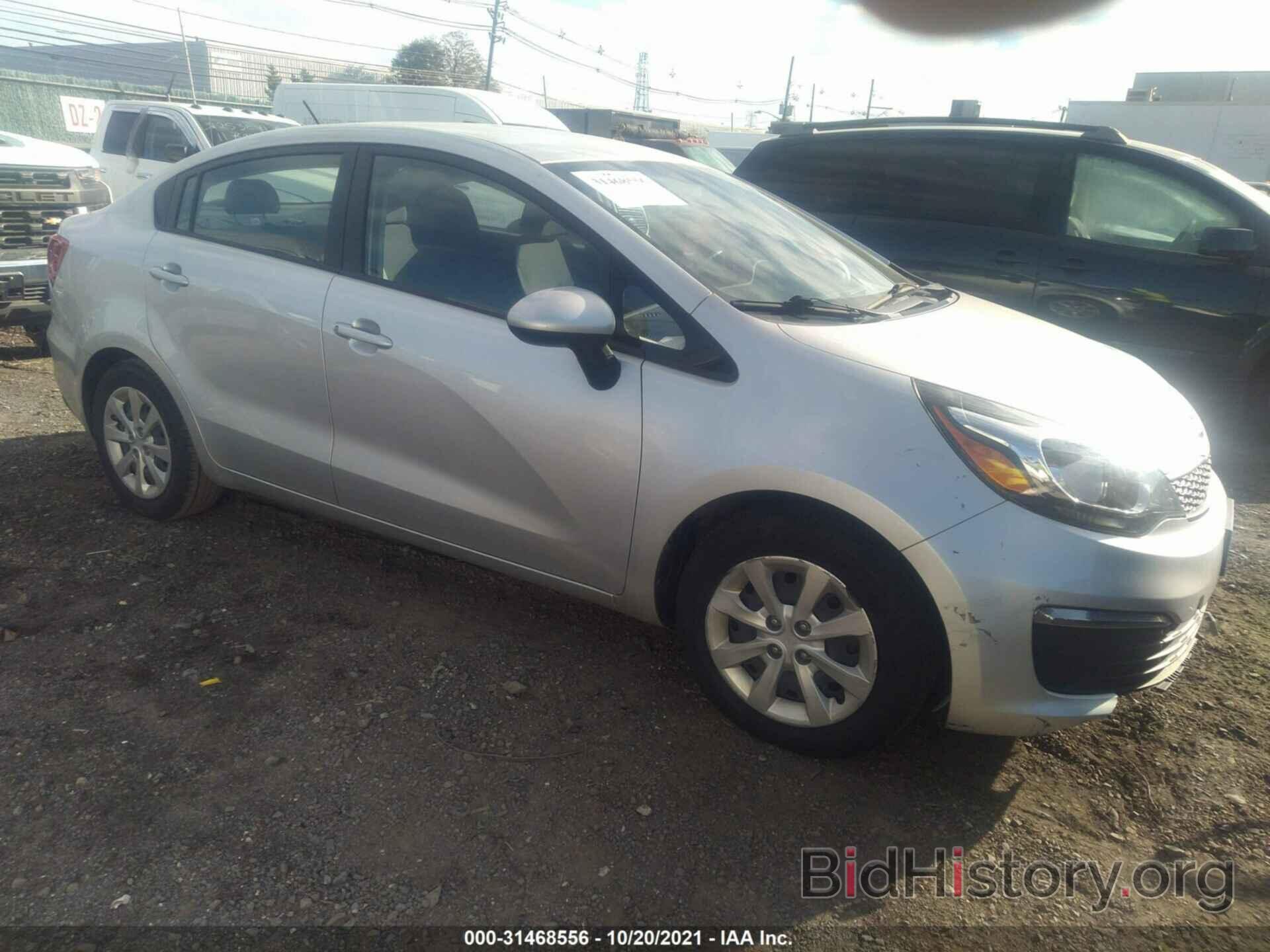 Photo KNADM4A39G6688106 - KIA RIO 2016