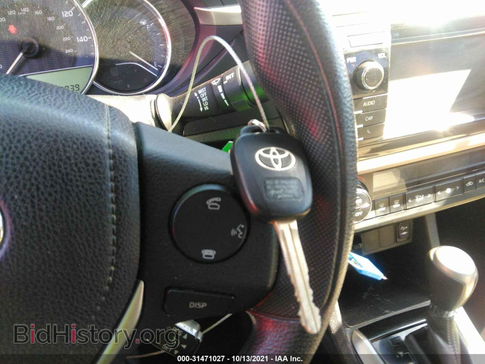 2014 TOYOTA COROLLA - VIN: 2T1BURHE4EC116557 - Фото 11