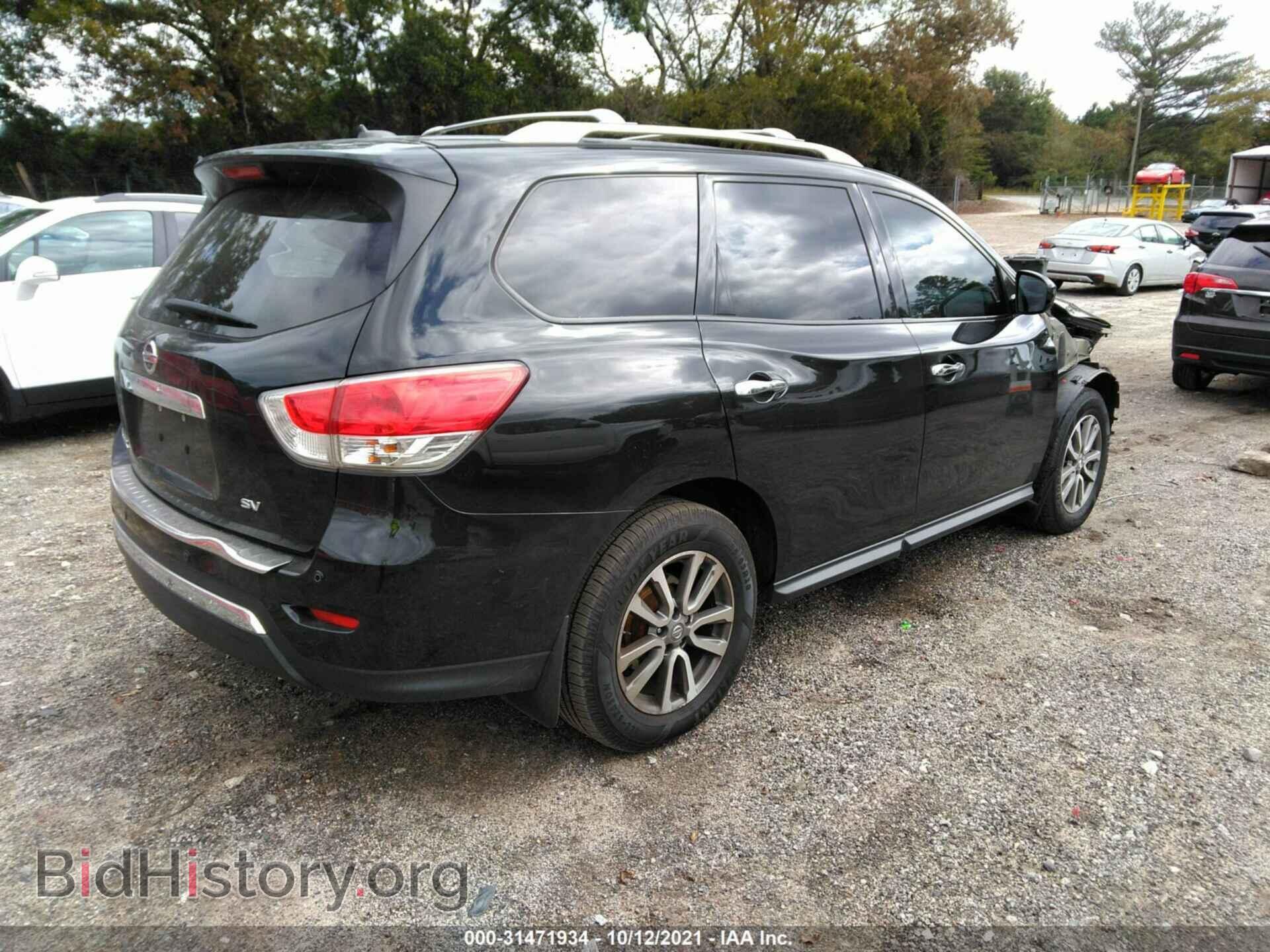 2015 NISSAN PATHFINDER - VIN: 5N1AR2MN6FC689332 - Фото 4