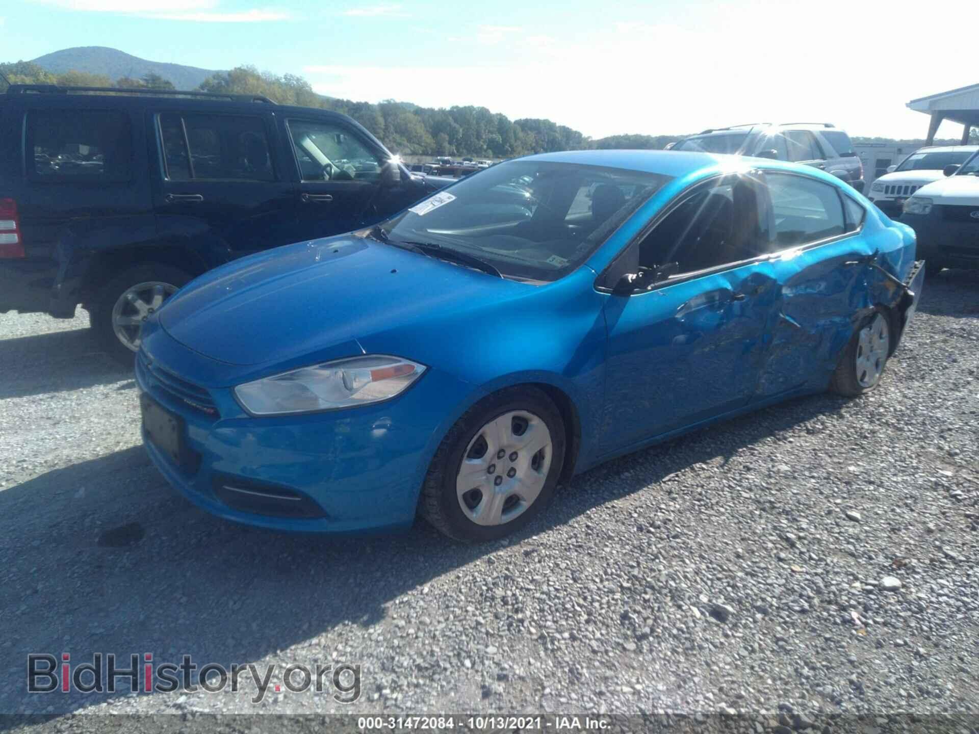 2015 DODGE DART - VIN: 1C3CDFAA0FD201026 - Фото 2