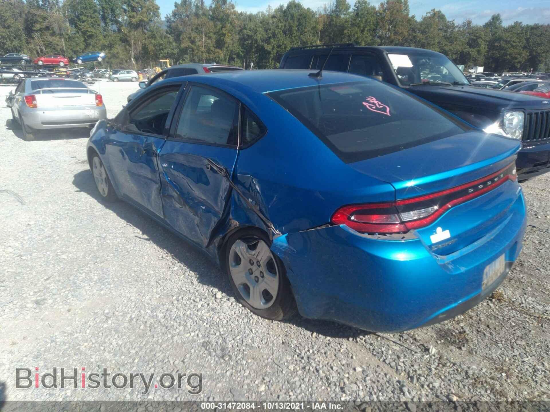 2015 DODGE DART - VIN: 1C3CDFAA0FD201026 - Фото 3