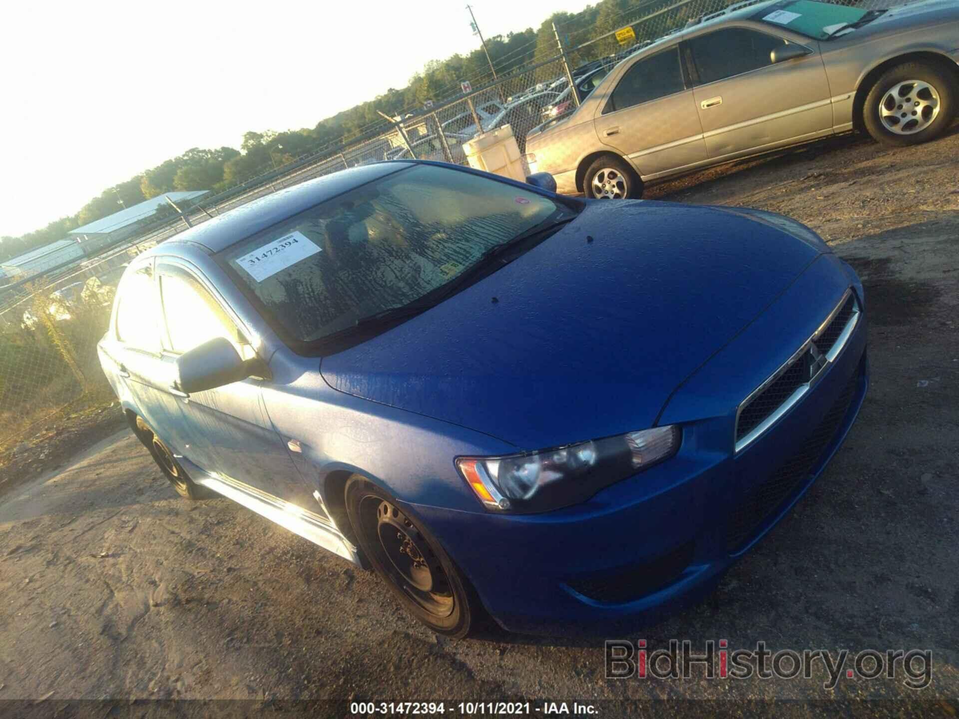 Photo JA32U2FU7BU001921 - MITSUBISHI LANCER 2011