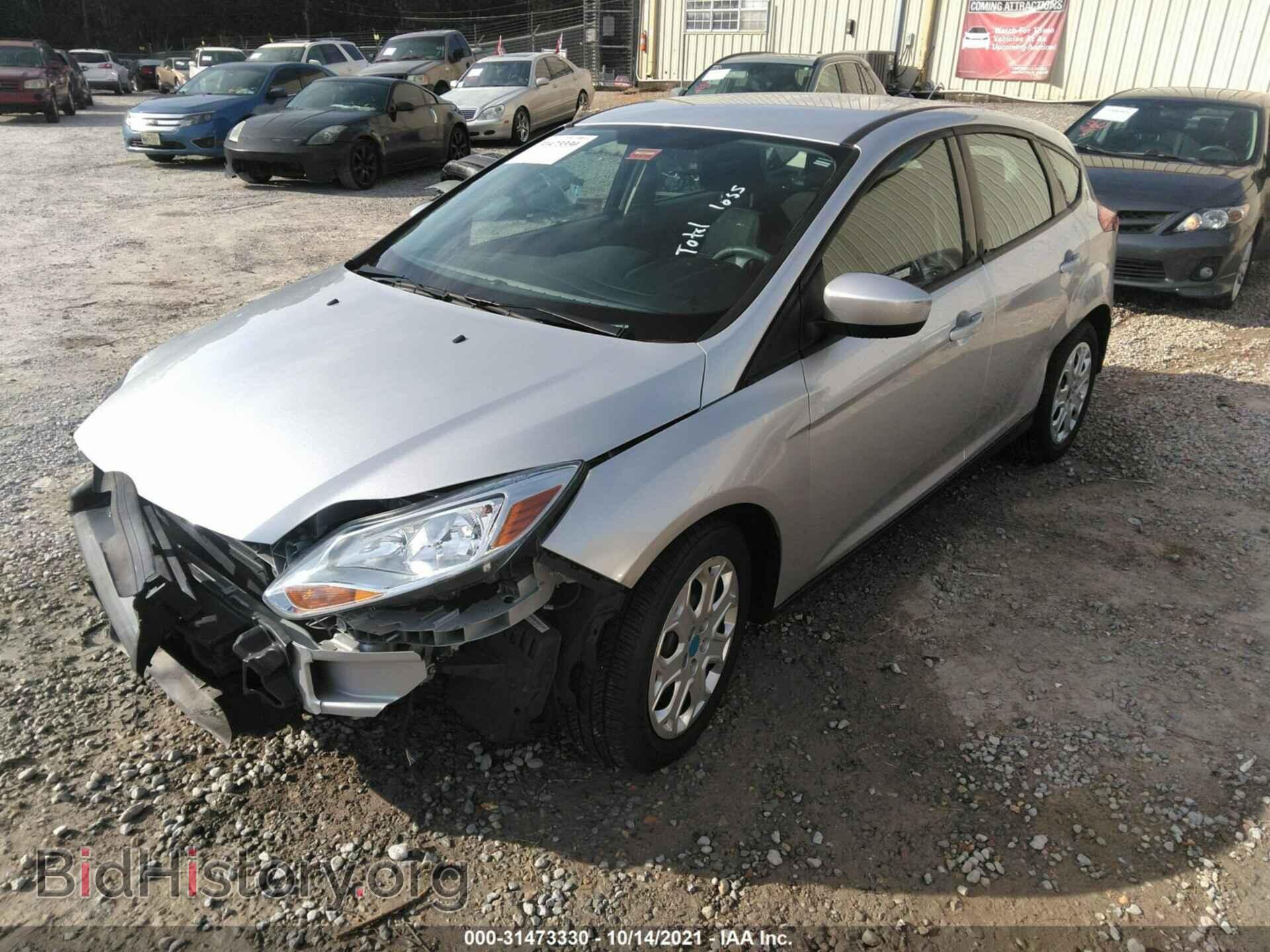 2012 FORD FOCUS - VIN: 1FAHP3K28CL460143 - Фото 2