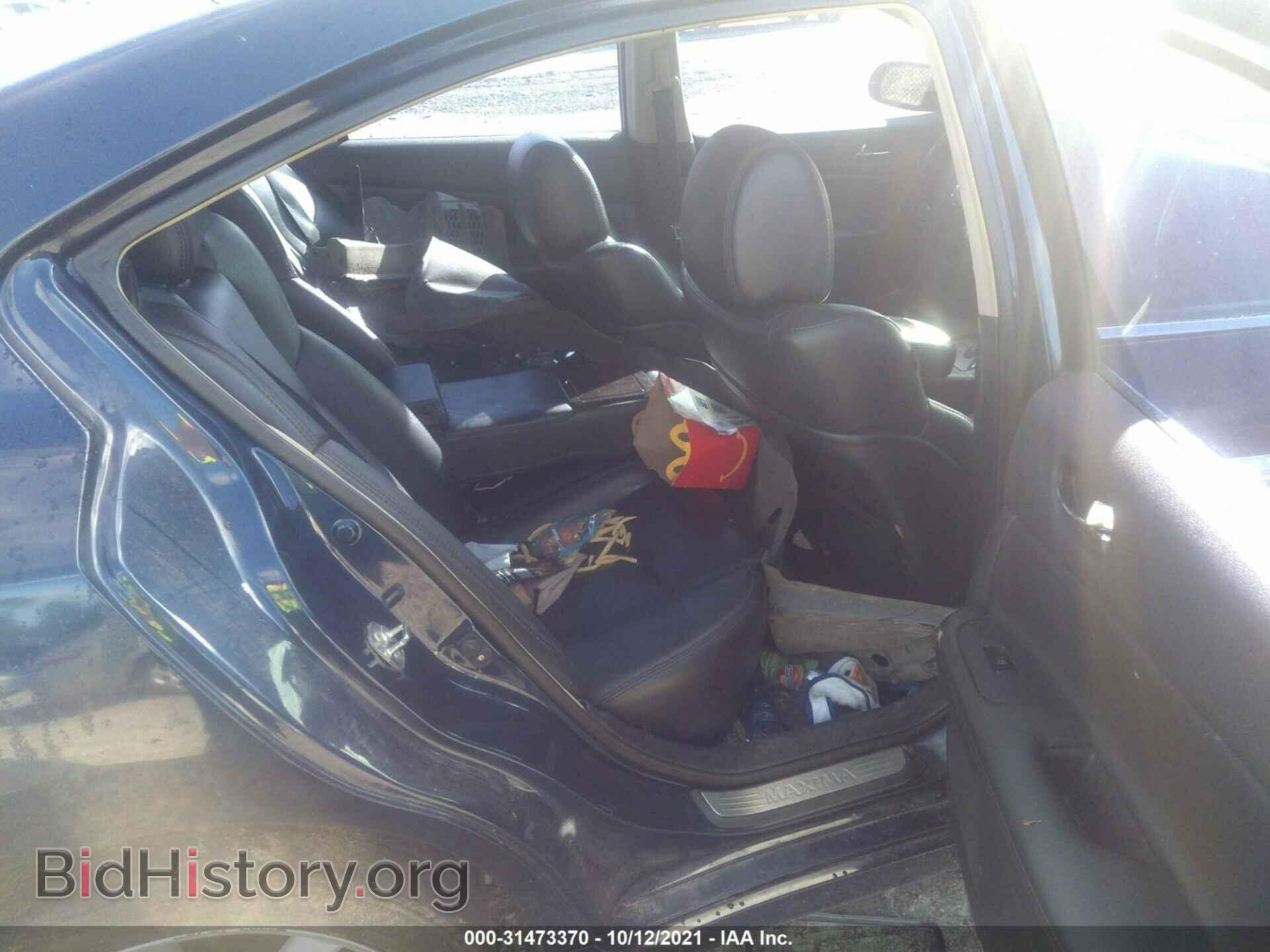 2011 NISSAN MAXIMA - VIN: 1N4AA5AP8BC840836 - Фото 8