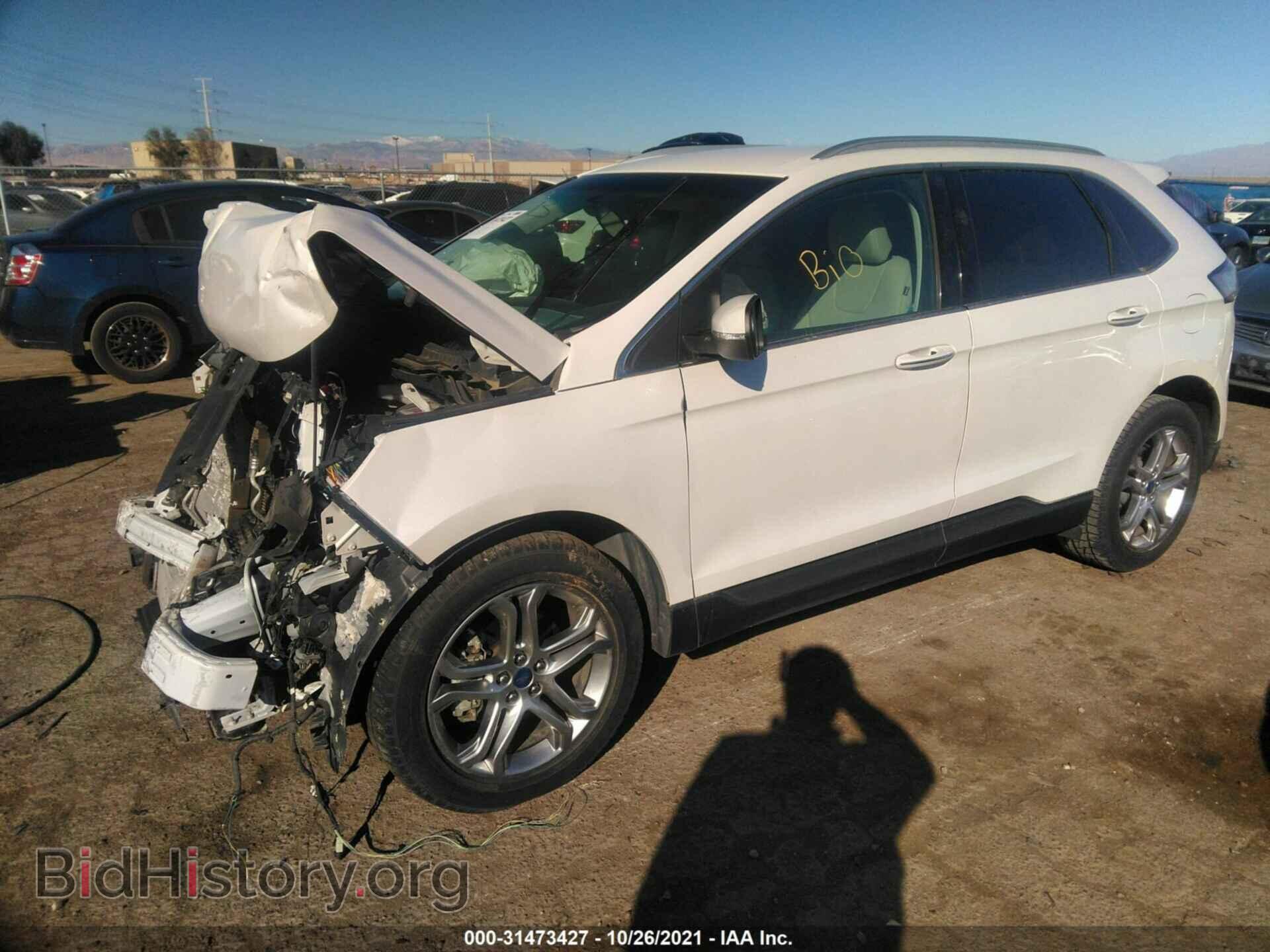 2015 FORD EDGE - VIN: 2FMTK3K99FBB16238 - Photo 2