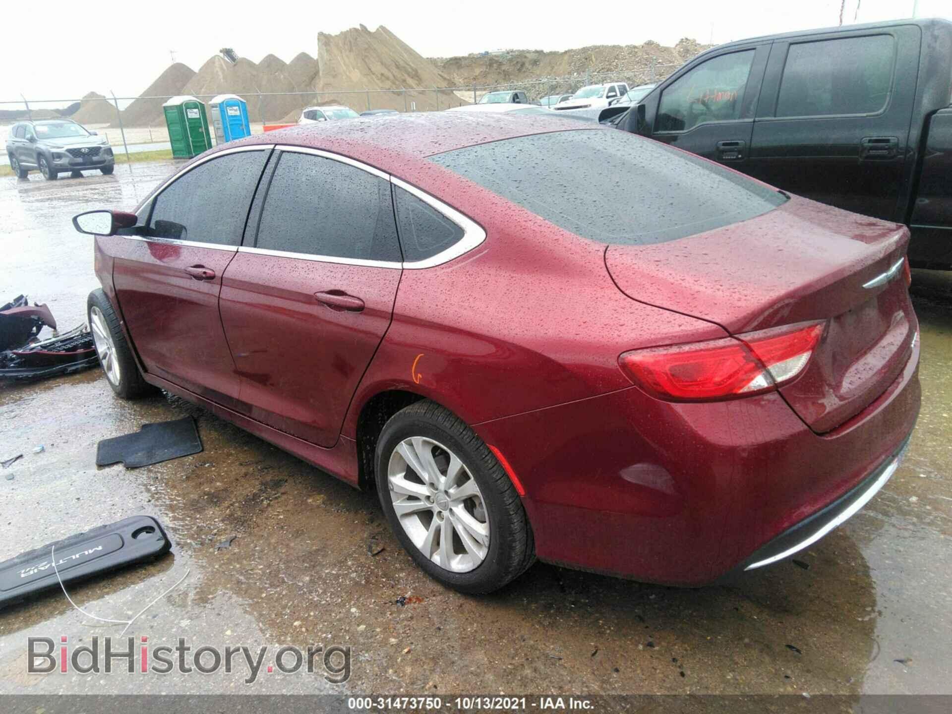 2016 CHRYSLER 200 - VIN: 1C3CCCAB0GN165330 - Фото 3