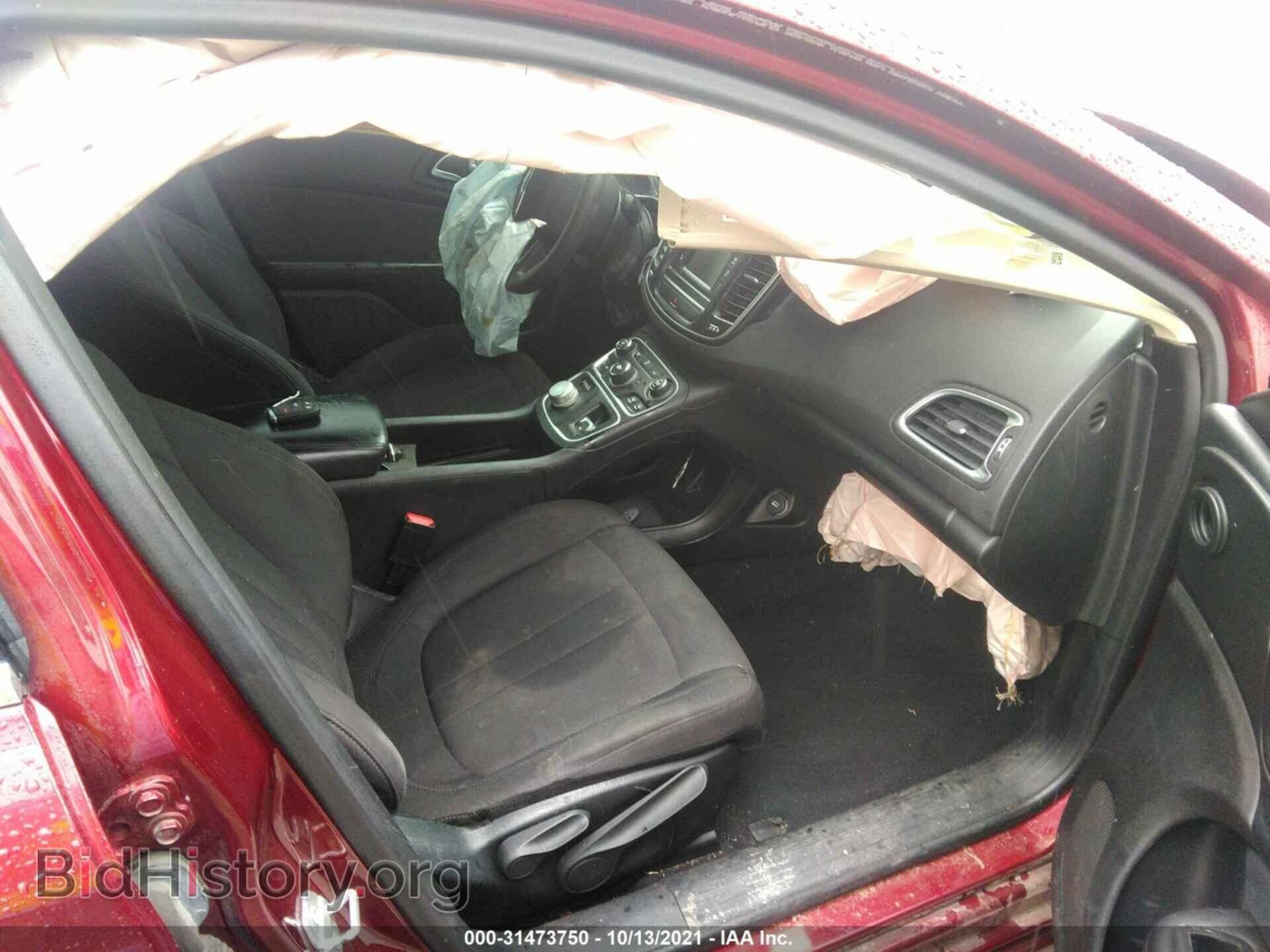 2016 CHRYSLER 200 - VIN: 1C3CCCAB0GN165330 - Фото 5