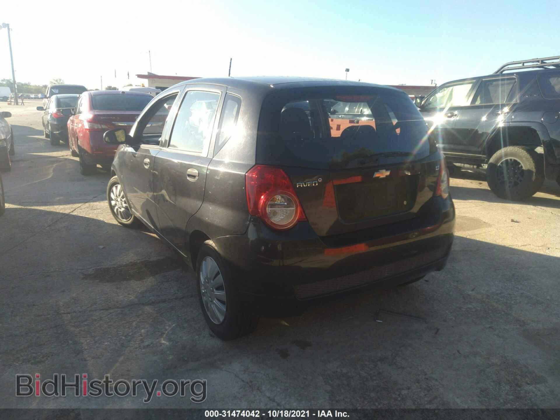 2009 CHEVROLET AVEO - VIN: KL1TD66E99B625819 - Фото 3