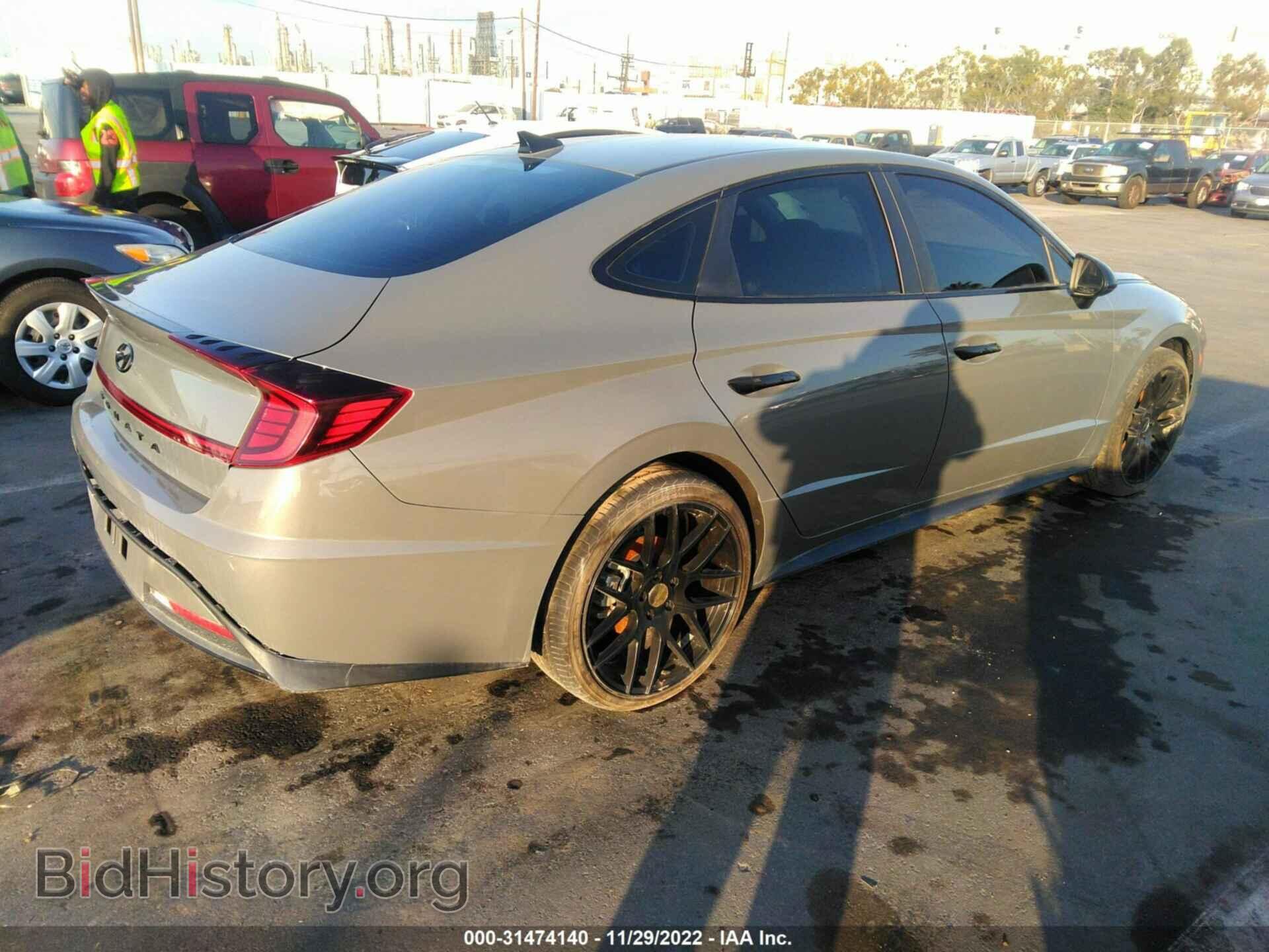 2020 HYUNDAI SONATA - VIN: 5NPEG4JA2LH009807 - Фото 4