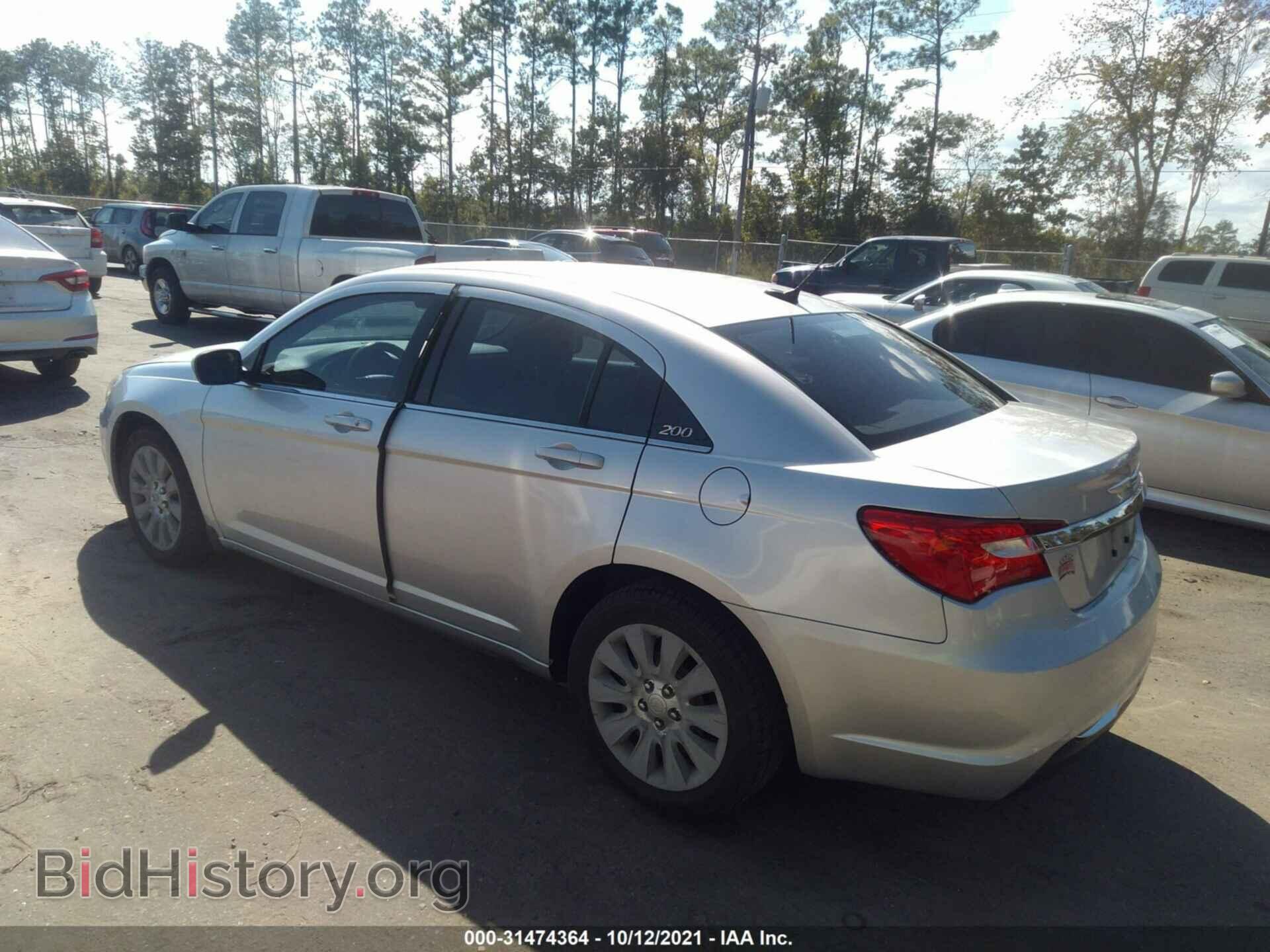 2012 CHRYSLER 200 - VIN: 1C3CCBAB0CN145325 - Фото 3