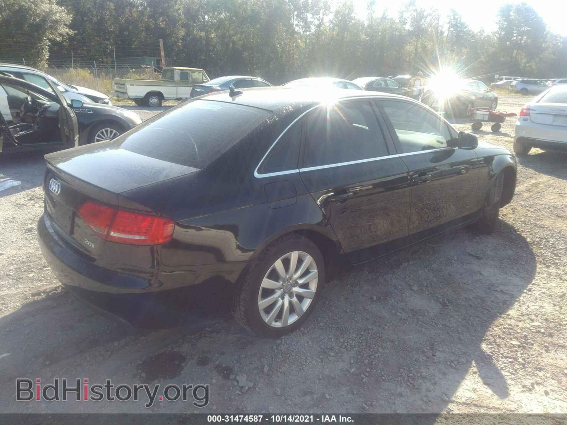 2011 AUDI A4 - VIN: WAUEFAFL1BN016688 - Фото 4