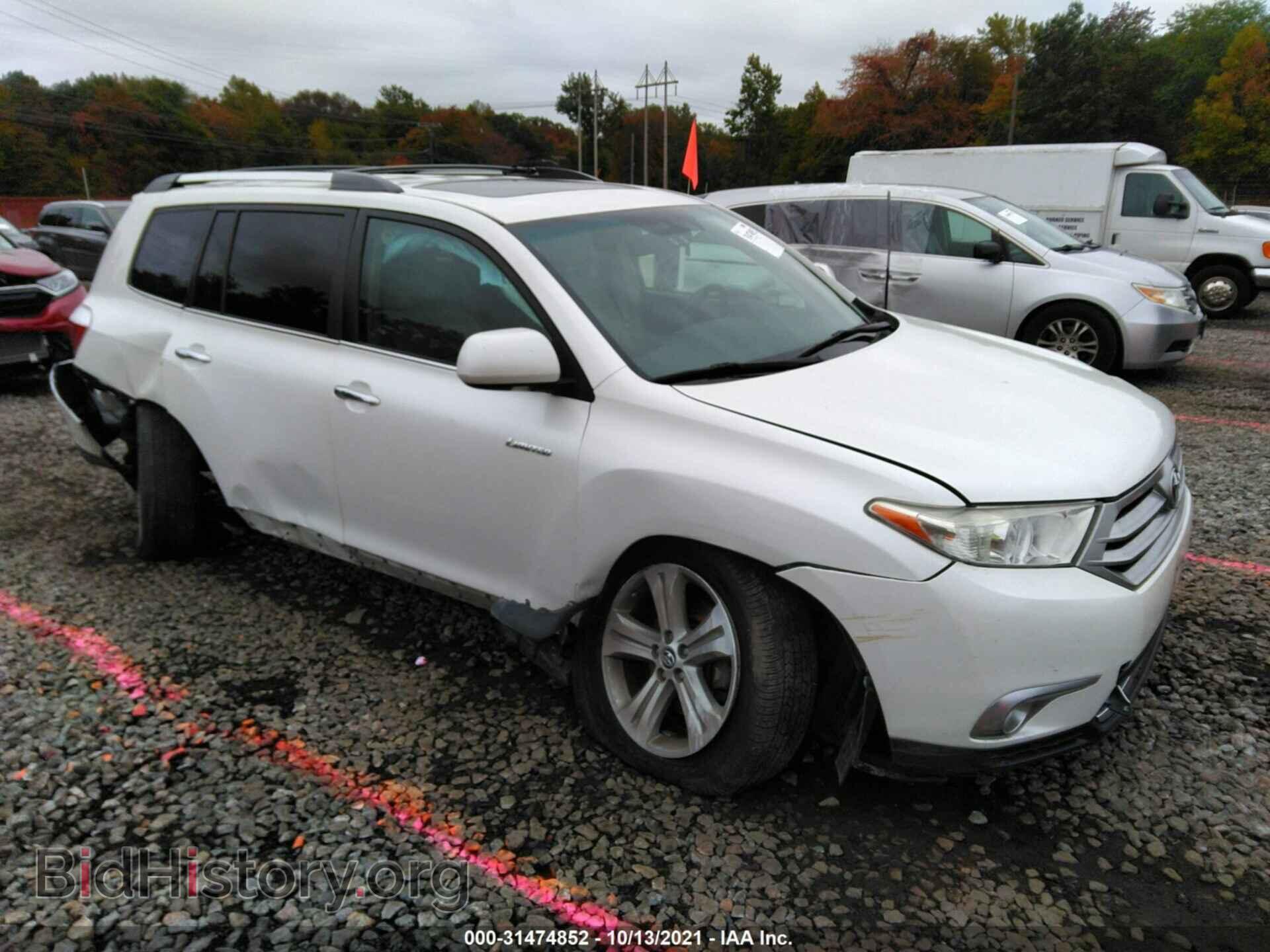 Photo 5TDDK3EH3BS084097 - TOYOTA HIGHLANDER 2011