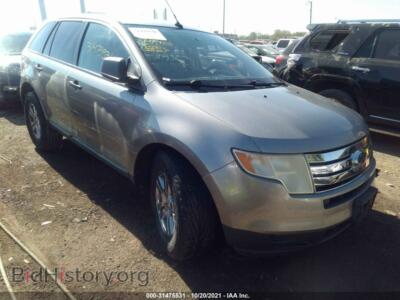 2008 Ford EDGE SE, silver — VIN 2FMDK36C78BA67263, IAAI